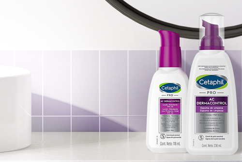 Produtos Cetaphil PRO AC Dermacontrol para pele oleosa