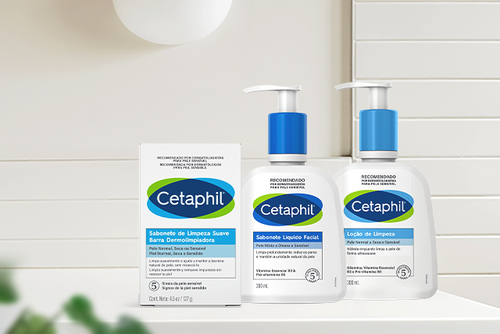 Sabonete para o corpo ideal para pele sensível Cetaphil
