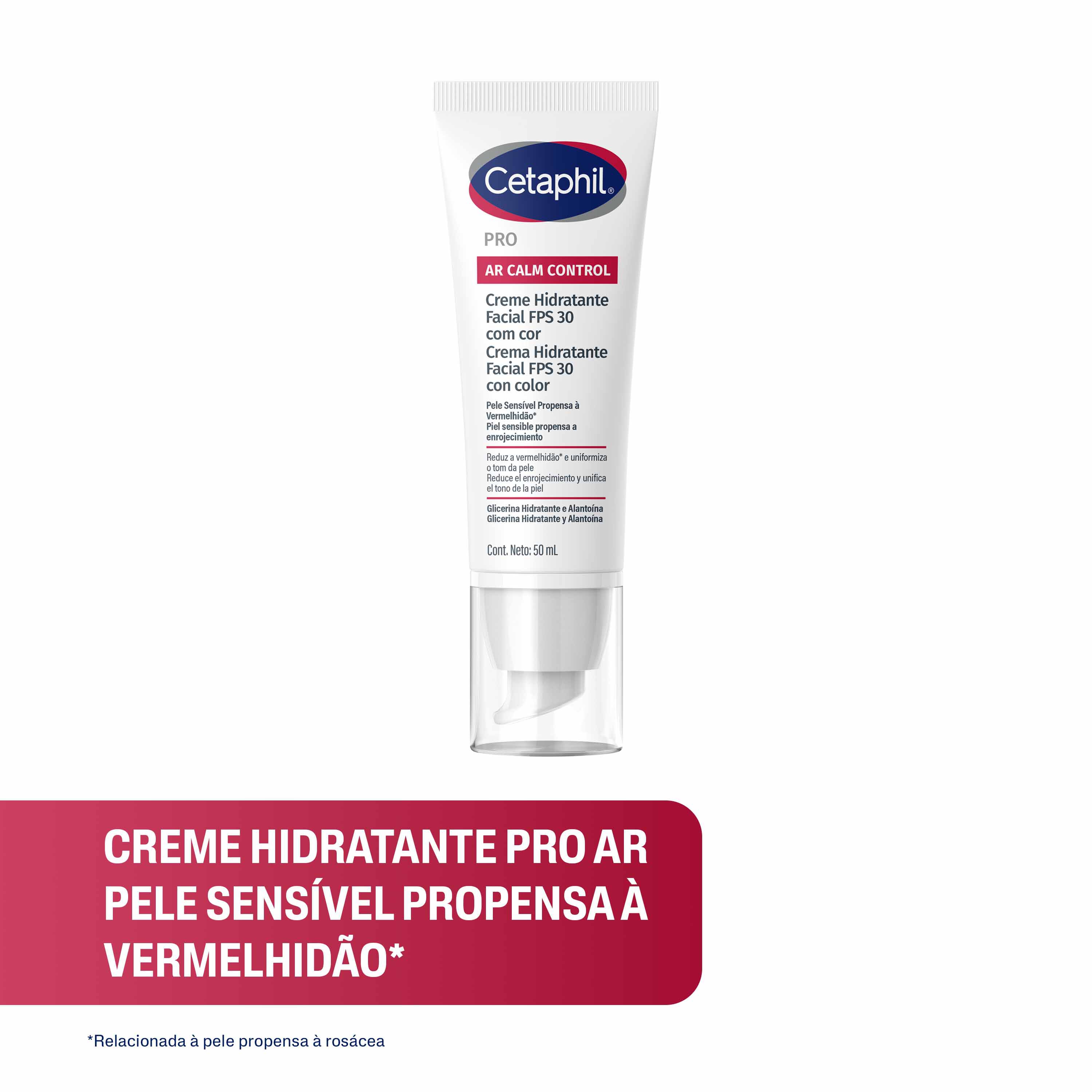 Creme Hidratante Facial FPS 30 com cor PRO AR Calm Control 50mL