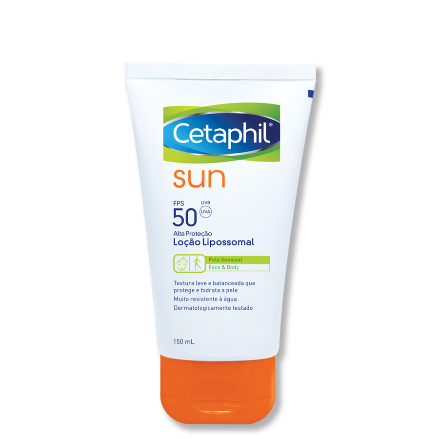 Protetor Solar Cetaphil Sun Loção Lipossomal FPS 50 150mL
