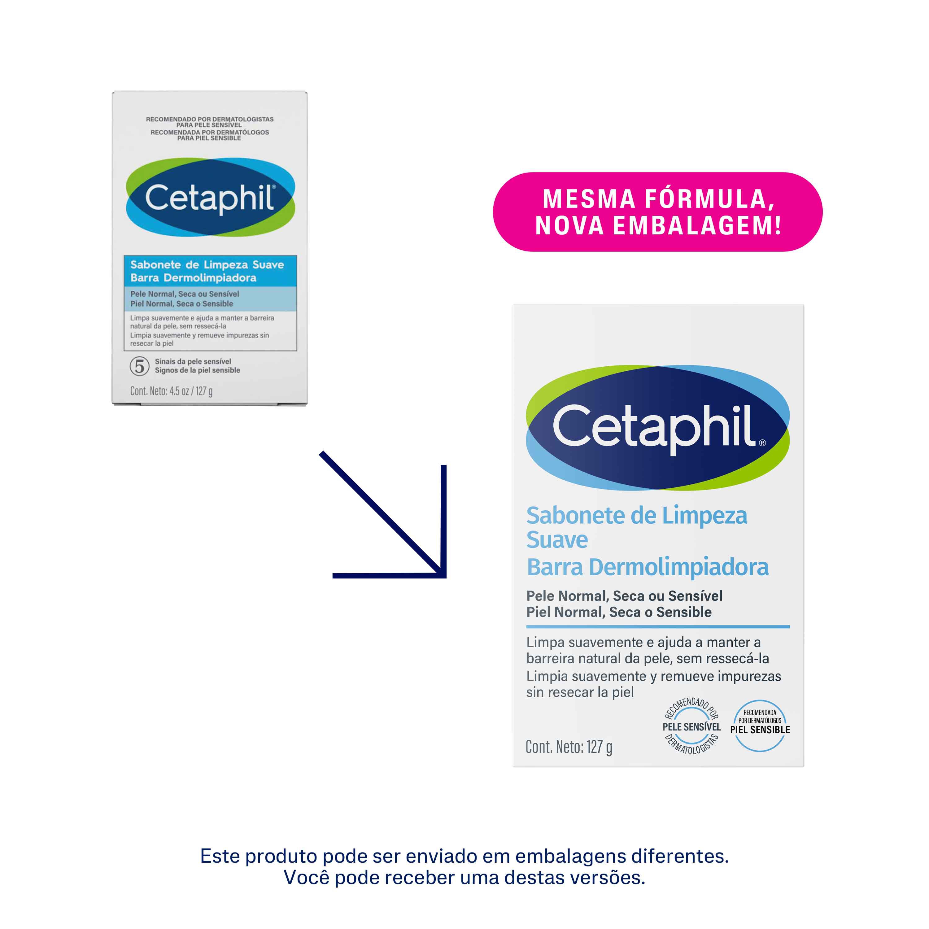 Sabonete de Limpeza Suave 127g