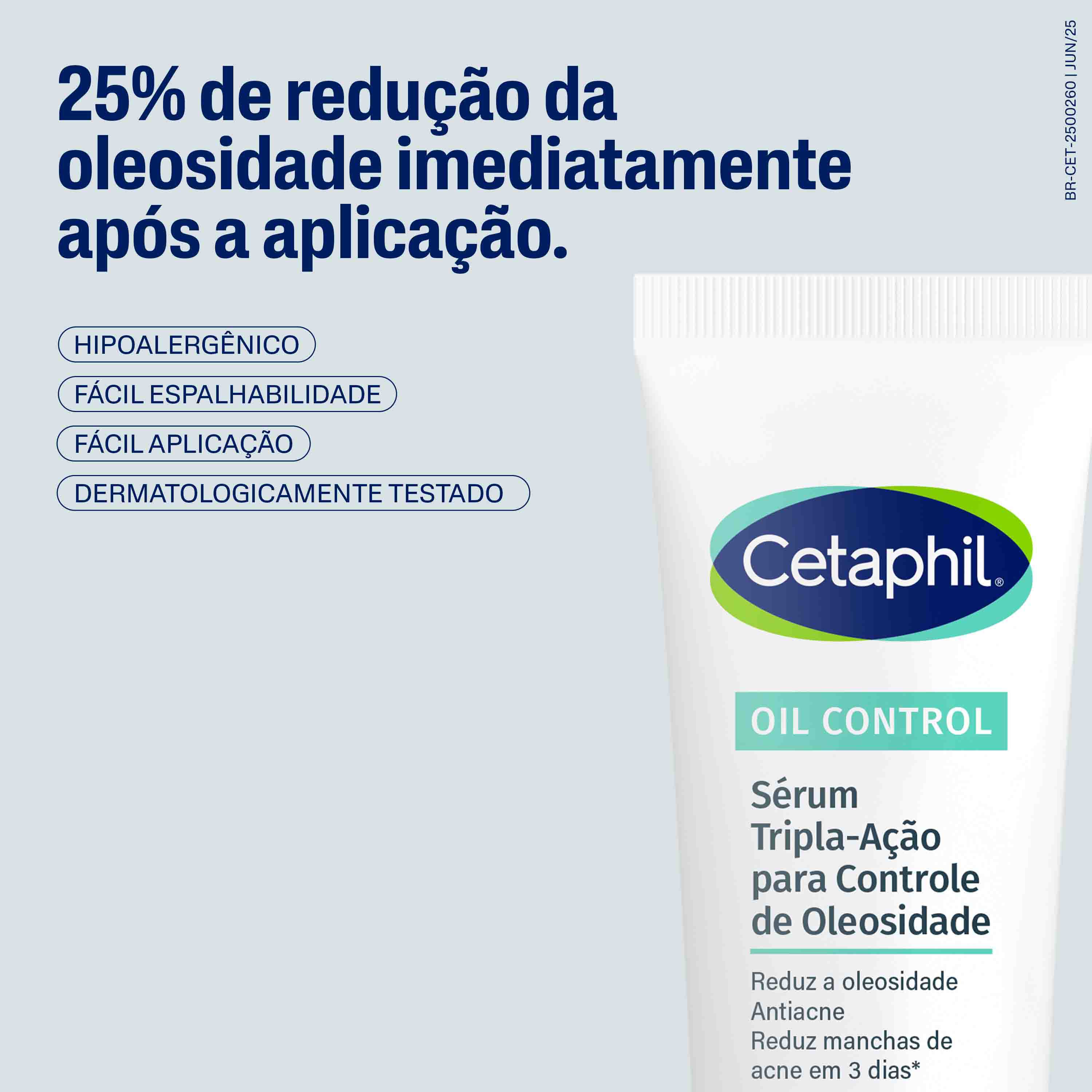 S&eacute;rum Tripla-a&ccedil;&atilde;o para Controle de Oleosidade Oil Control 30mL