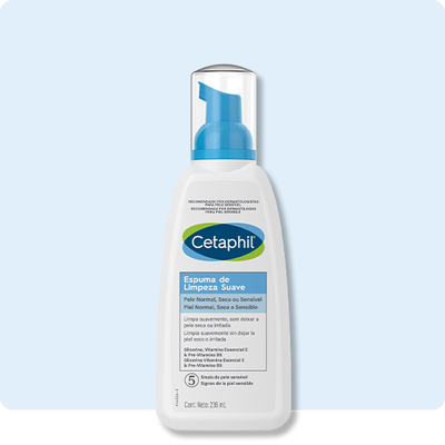 Espuma de Limpeza Suave Cetaphil 236ml