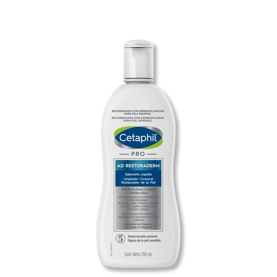 Sabonete Líquido Cetaphil Pro AD Restoraderm 295mL