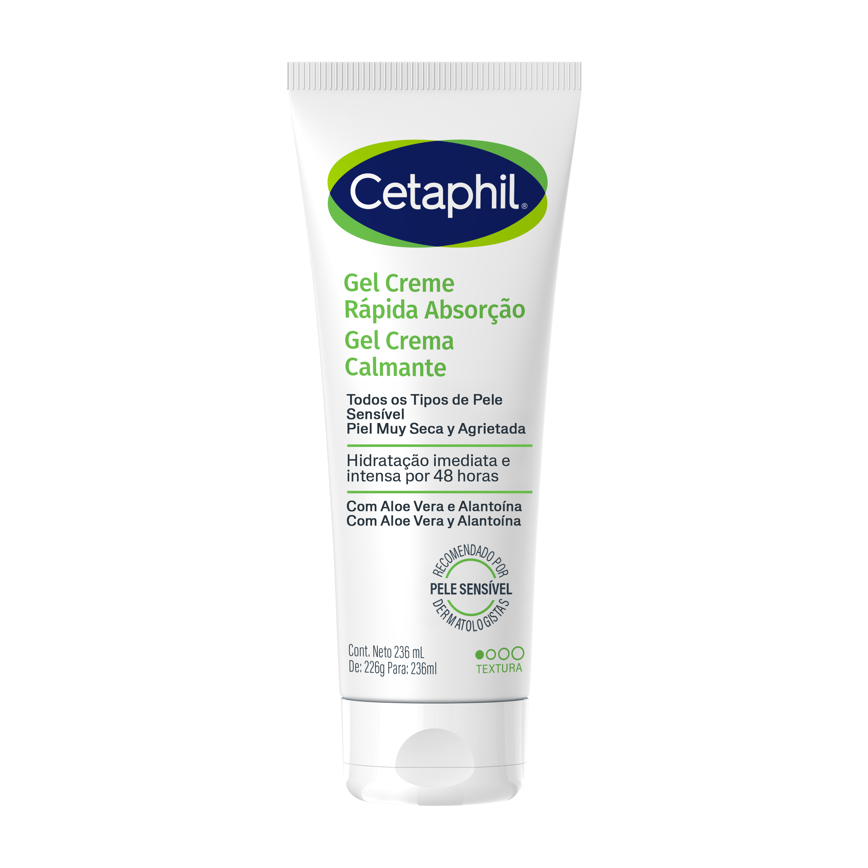 Gel Creme R&aacute;pida Absor&ccedil;&atilde;o 236mL