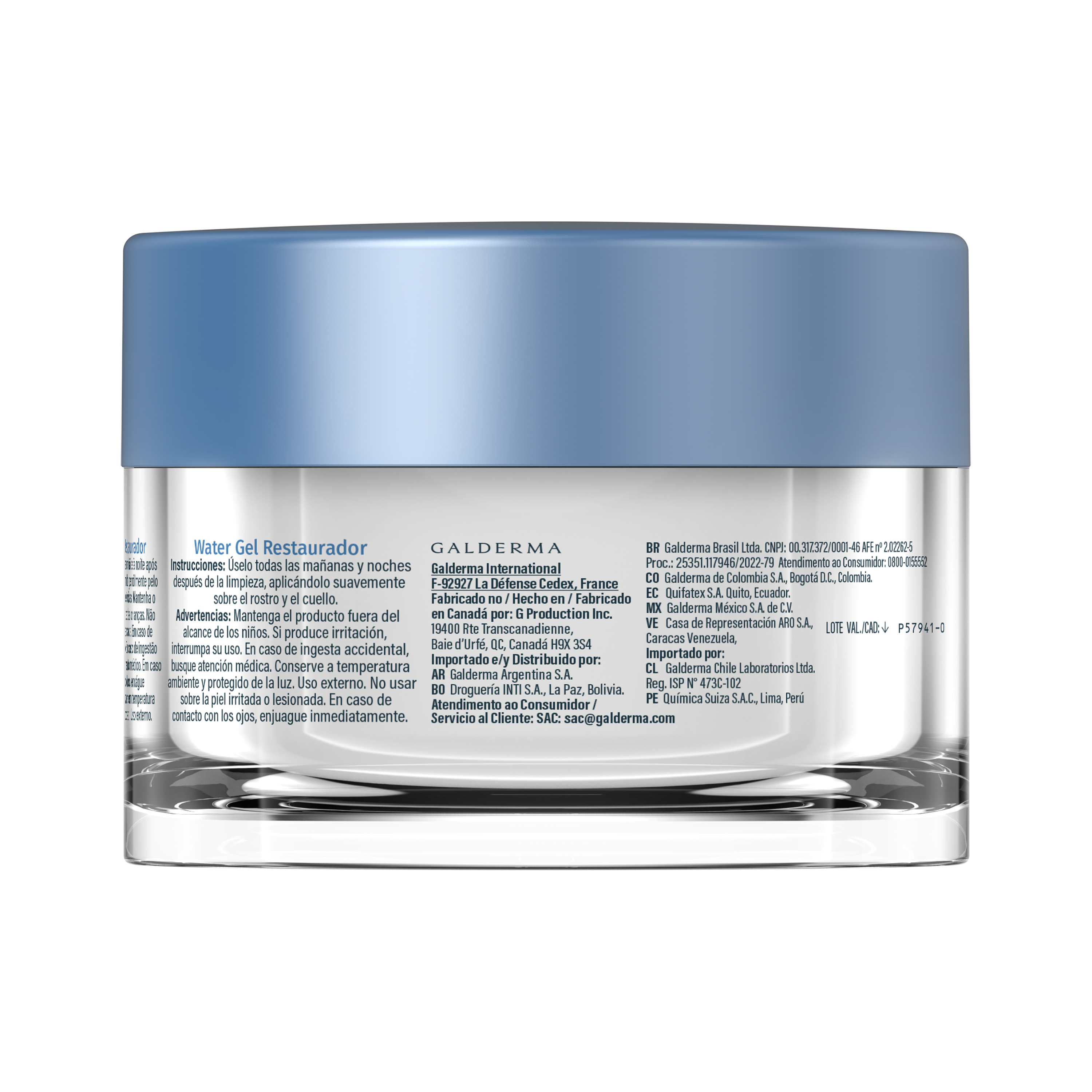 Water Gel Restaurador Optimal Hydration 48g