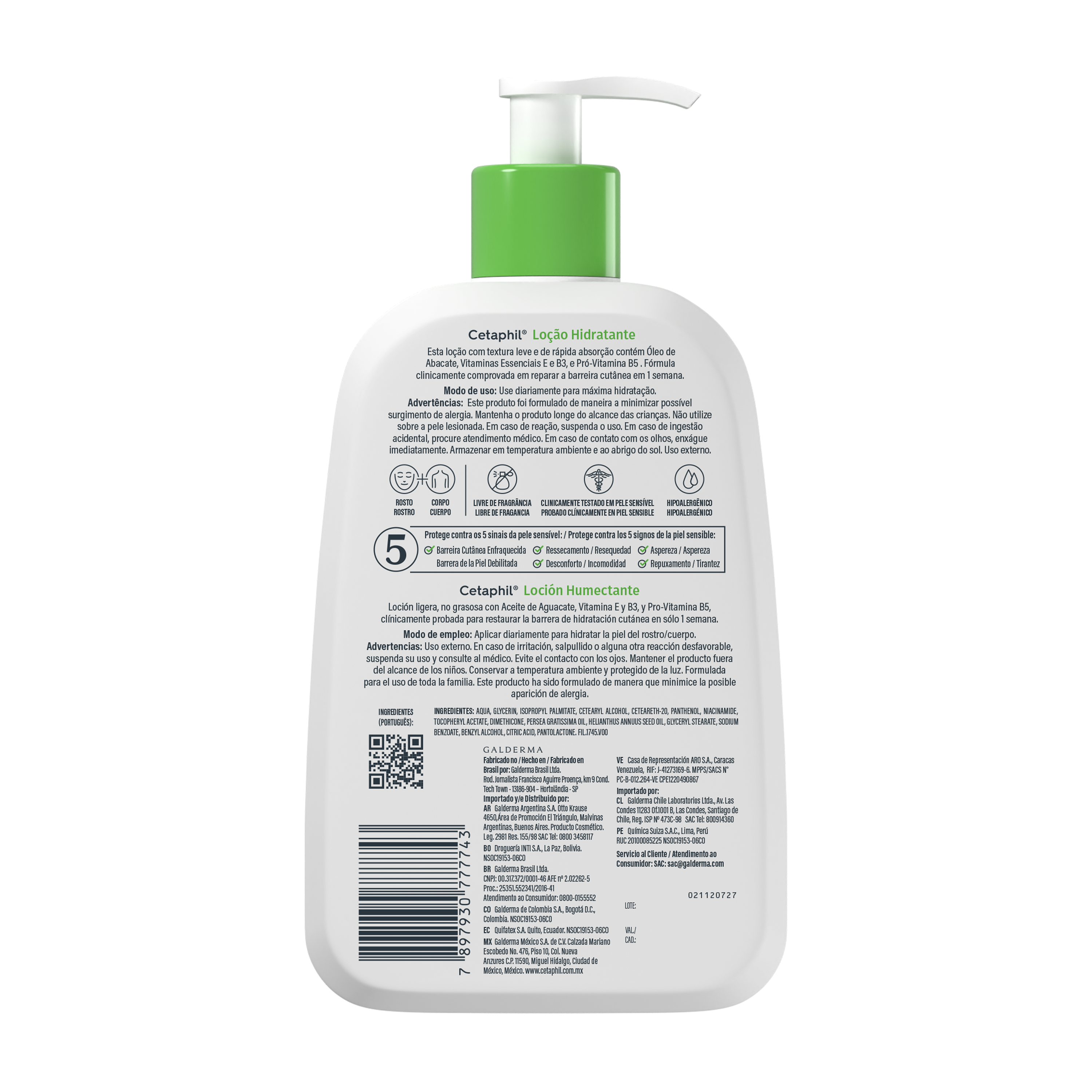 Lo&ccedil;&atilde;o Hidratante 473mL