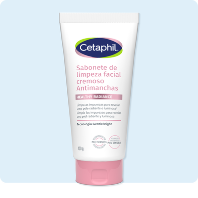 Sabonete de Limpeza Facial Cremoso Antimanchas Cetaphil Healthy Radiance 100g