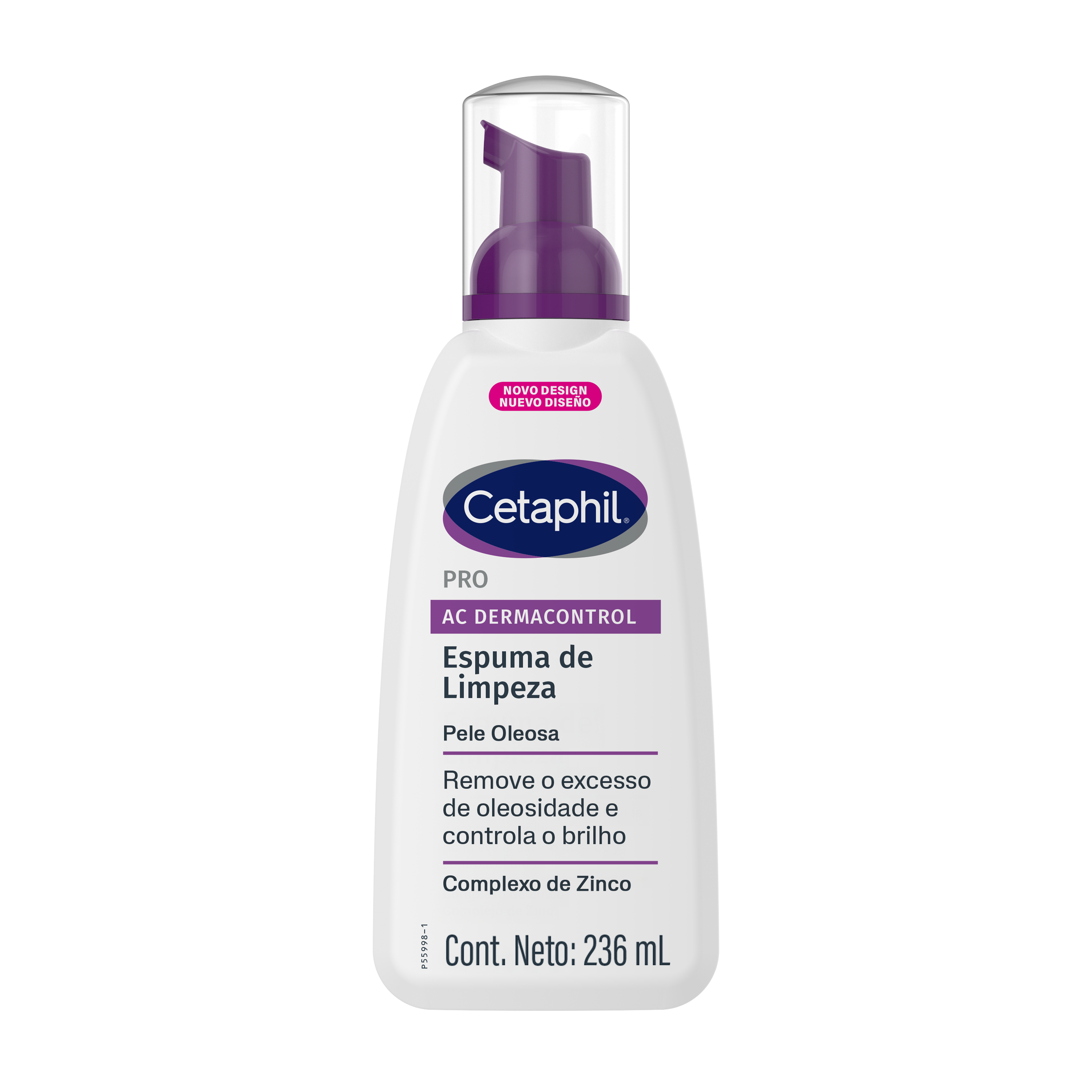 Espuma de Limpeza PRO AC Dermacontrol 236mL