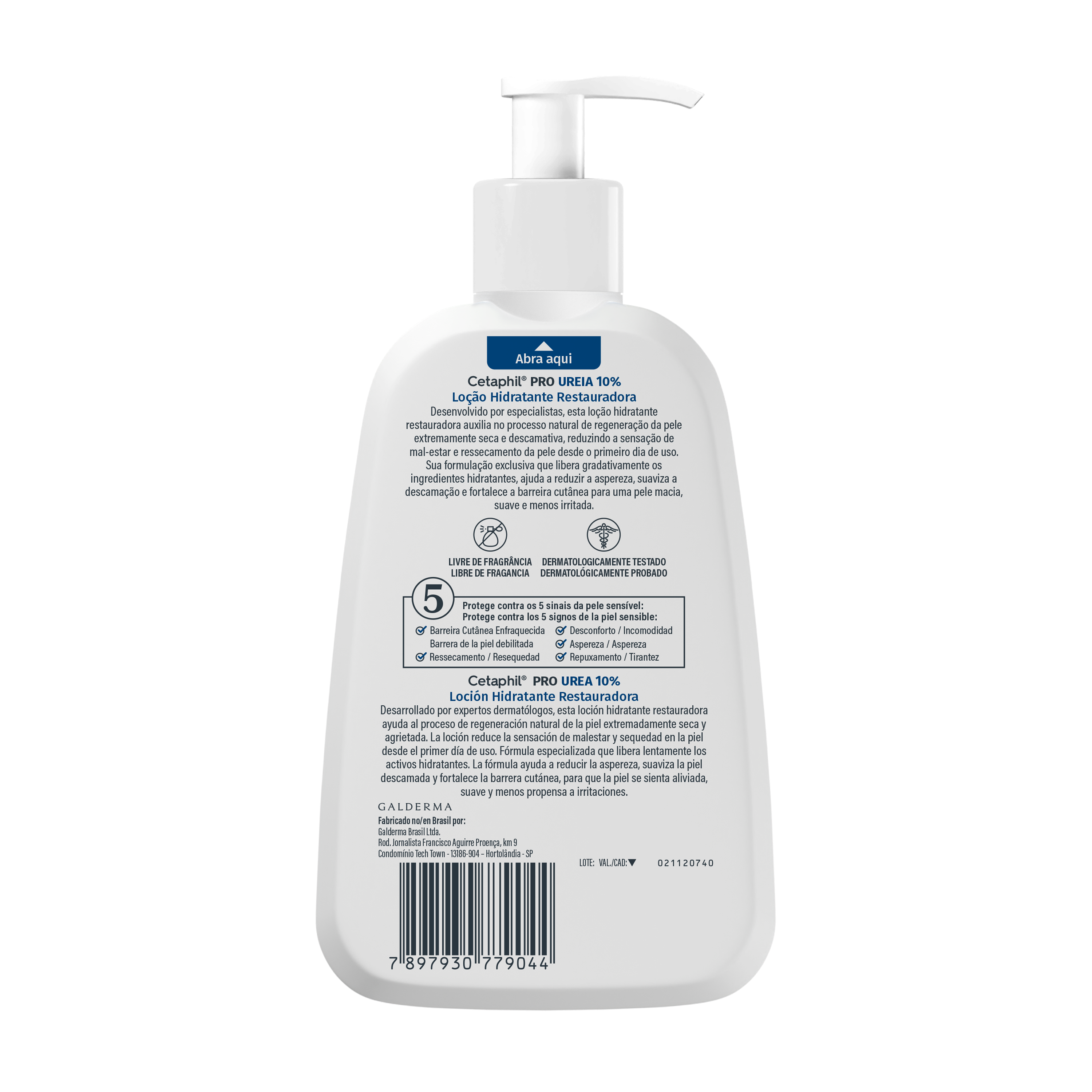 Lo&ccedil;&atilde;o Hidratante PRO Ureia 10% 236mL