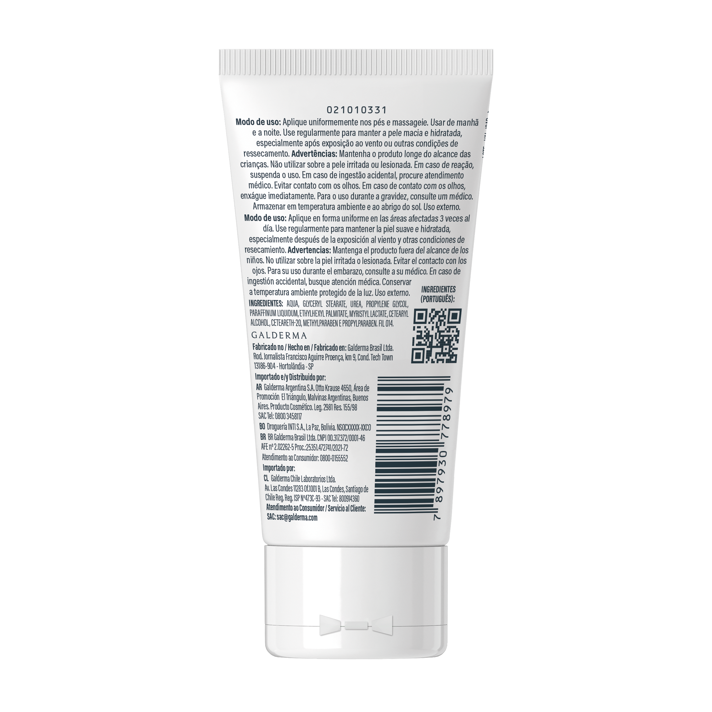 Creme Restaurador para os P&eacute;s PRO Ureia 10% 50g