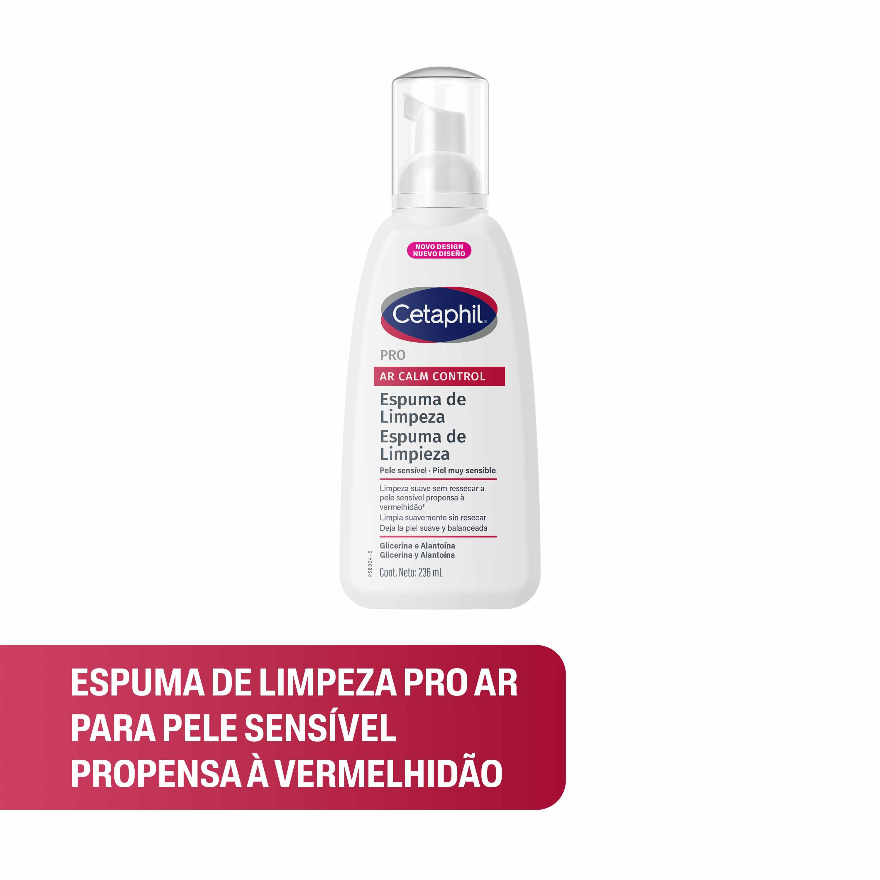 Espuma de Limpeza Facial PRO AR Calm Control 236mL