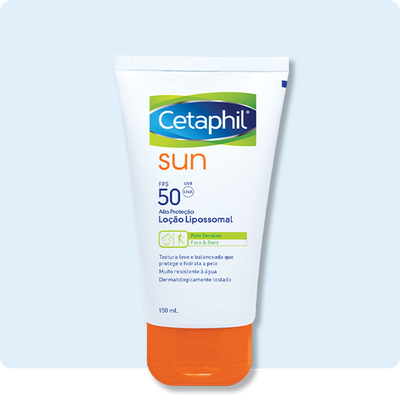 Protetor Solar Cetaphil Sun Loção Lipossomal FPS 50 150mL