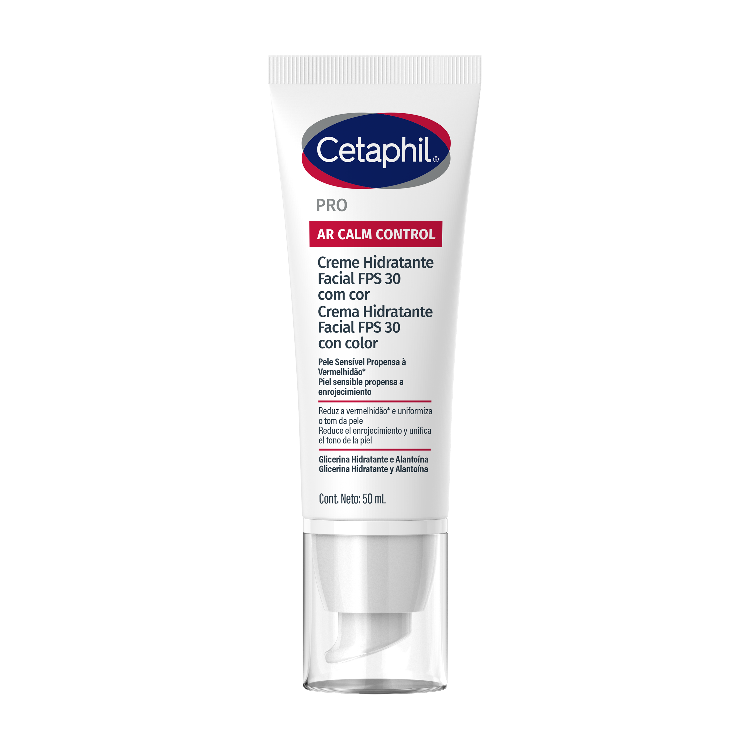 Creme Hidratante Facial FPS 30 com cor PRO AR Calm Control 50mL