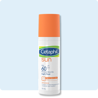Protetor Solar Antioxidante Sem Cor Cetaphil Sun FPS 60 50mL