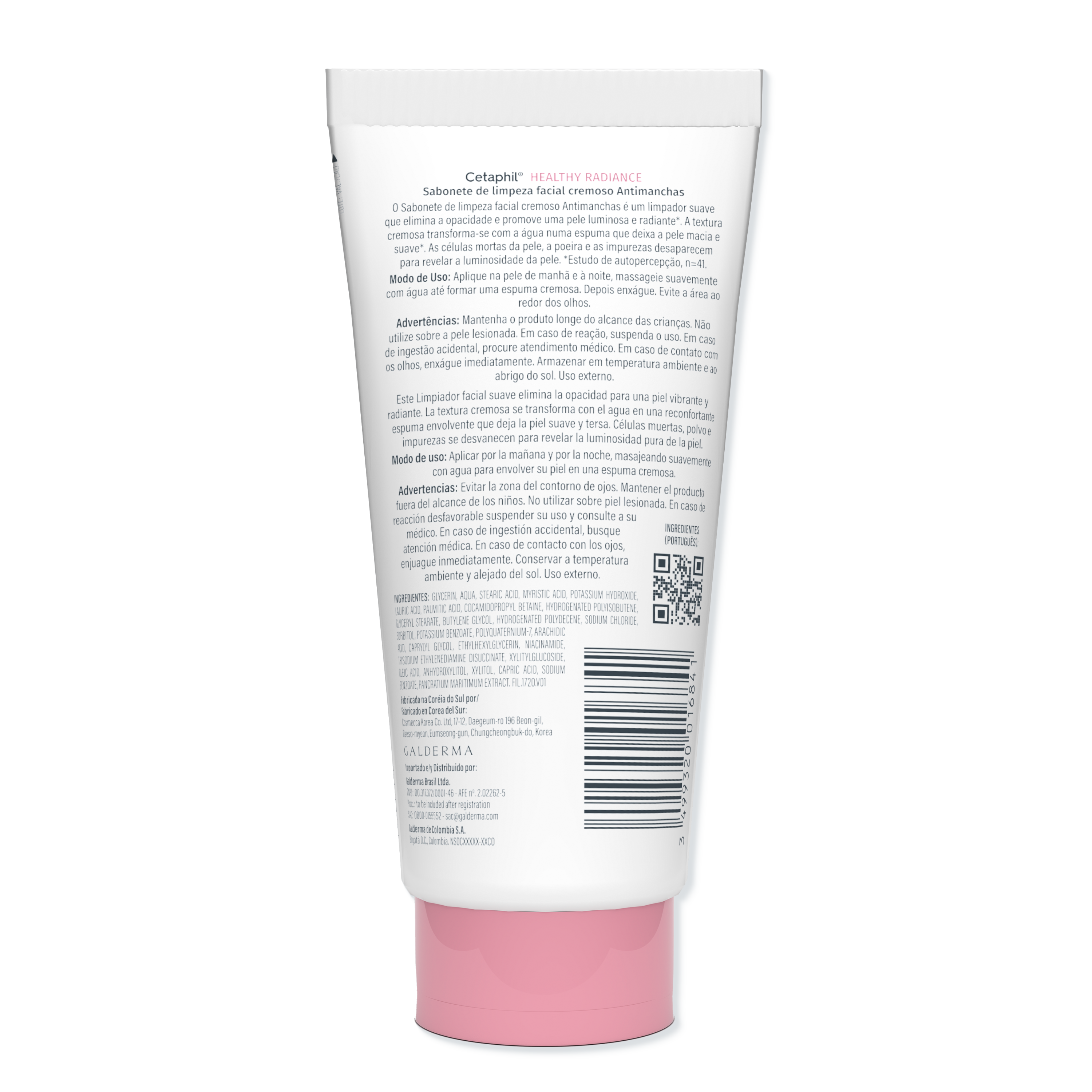 Sabonete de Limpeza Facial Cremoso Antimanchas Healthy Radiance 100g