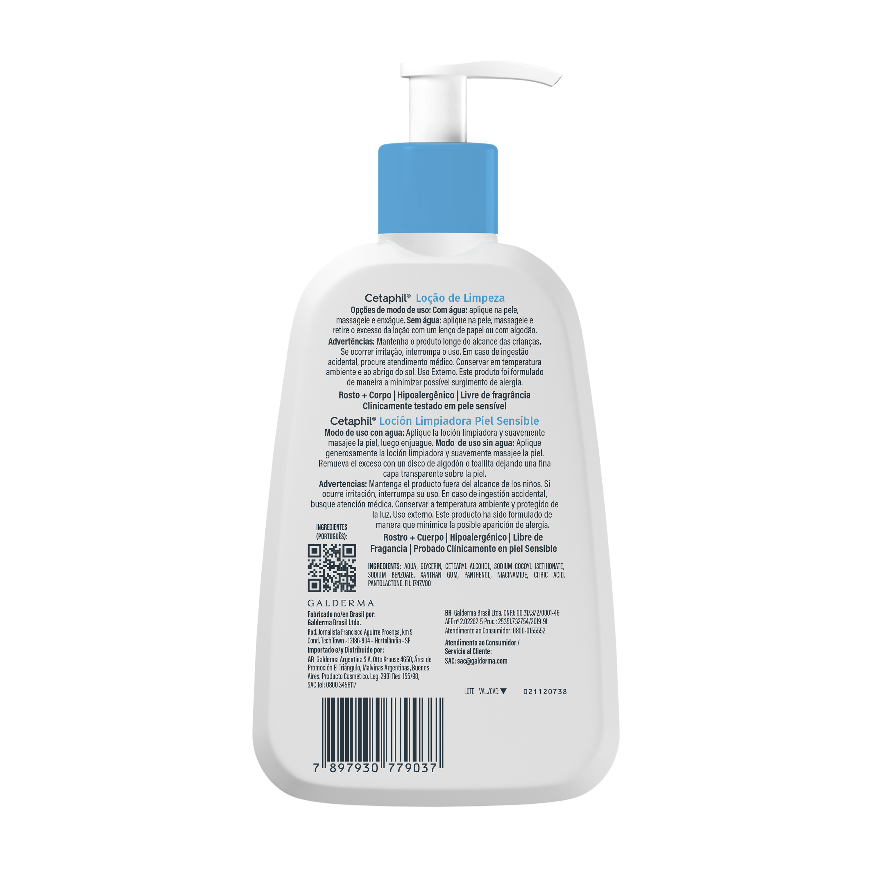 Lo&ccedil;&atilde;o de Limpeza 236mL