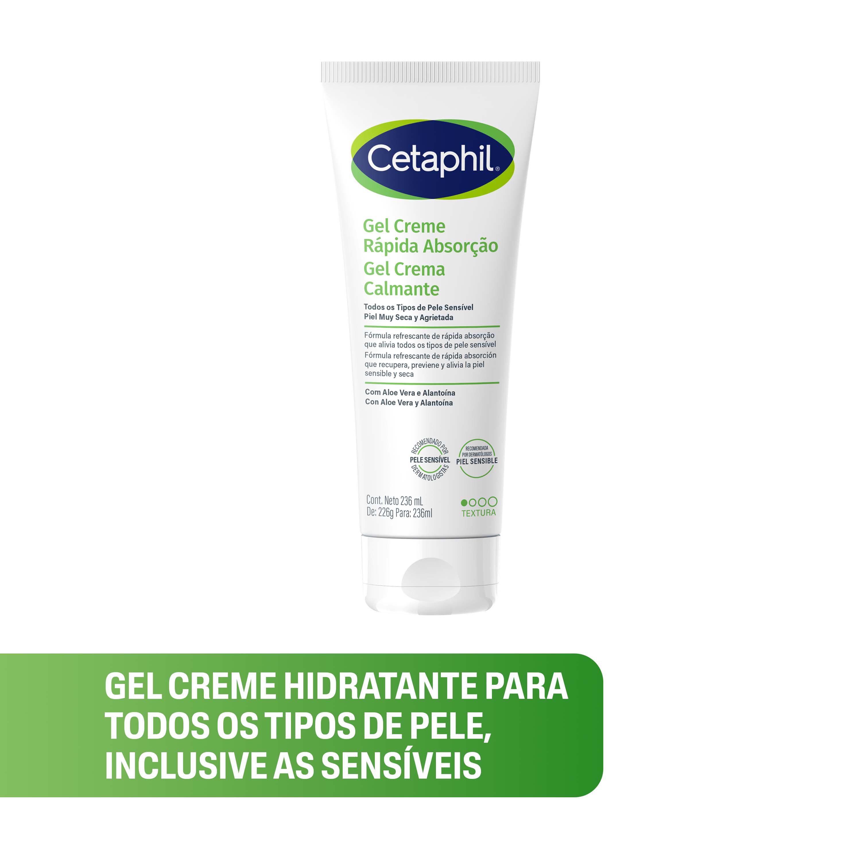 Gel Creme R&aacute;pida Absor&ccedil;&atilde;o 236mL