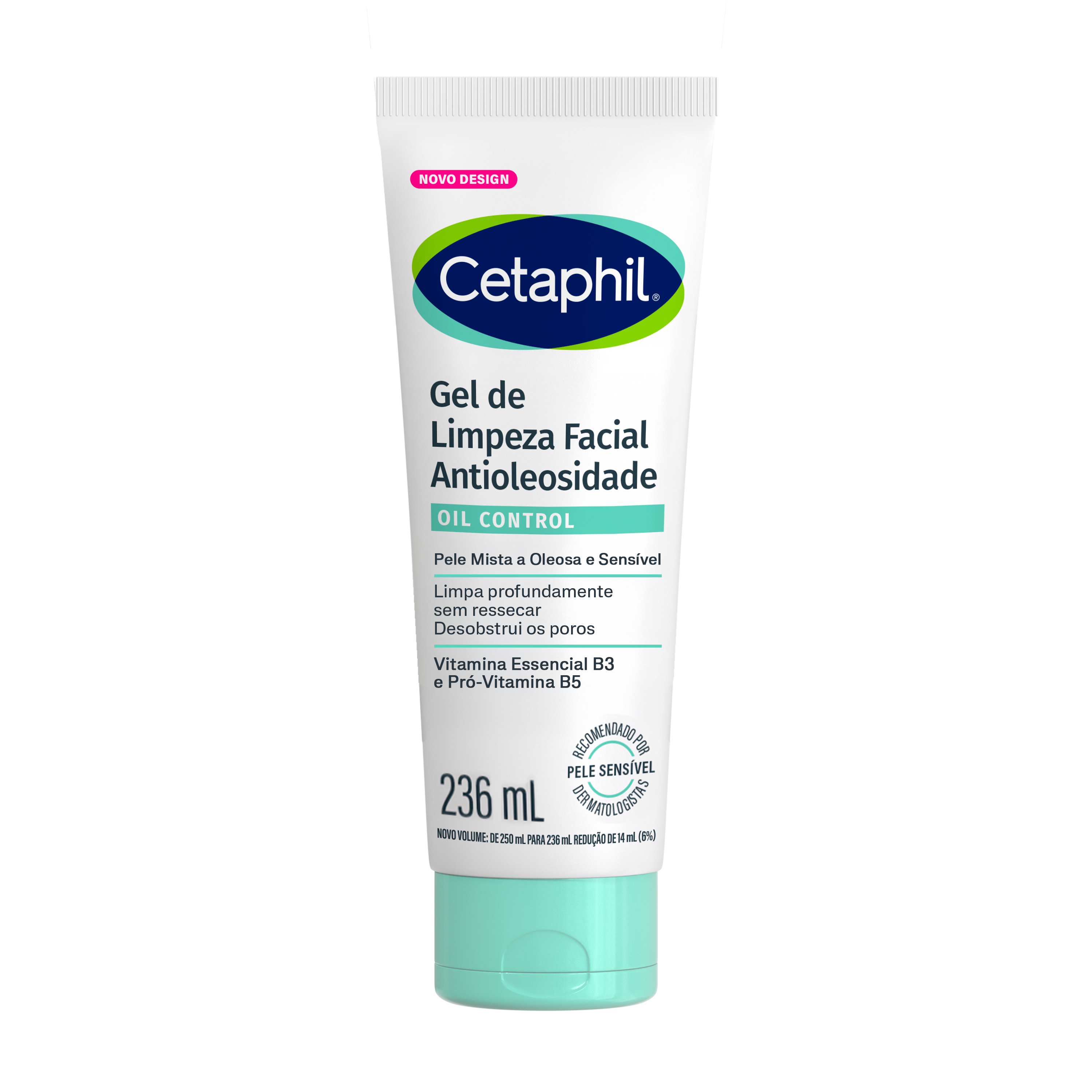 Gel de Limpeza Facial Antioleosidade Oil Control 236mL