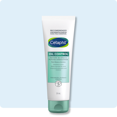 Sabonete de Limpeza Profunda Antioleosidade Cetaphil Oil Control 124mL