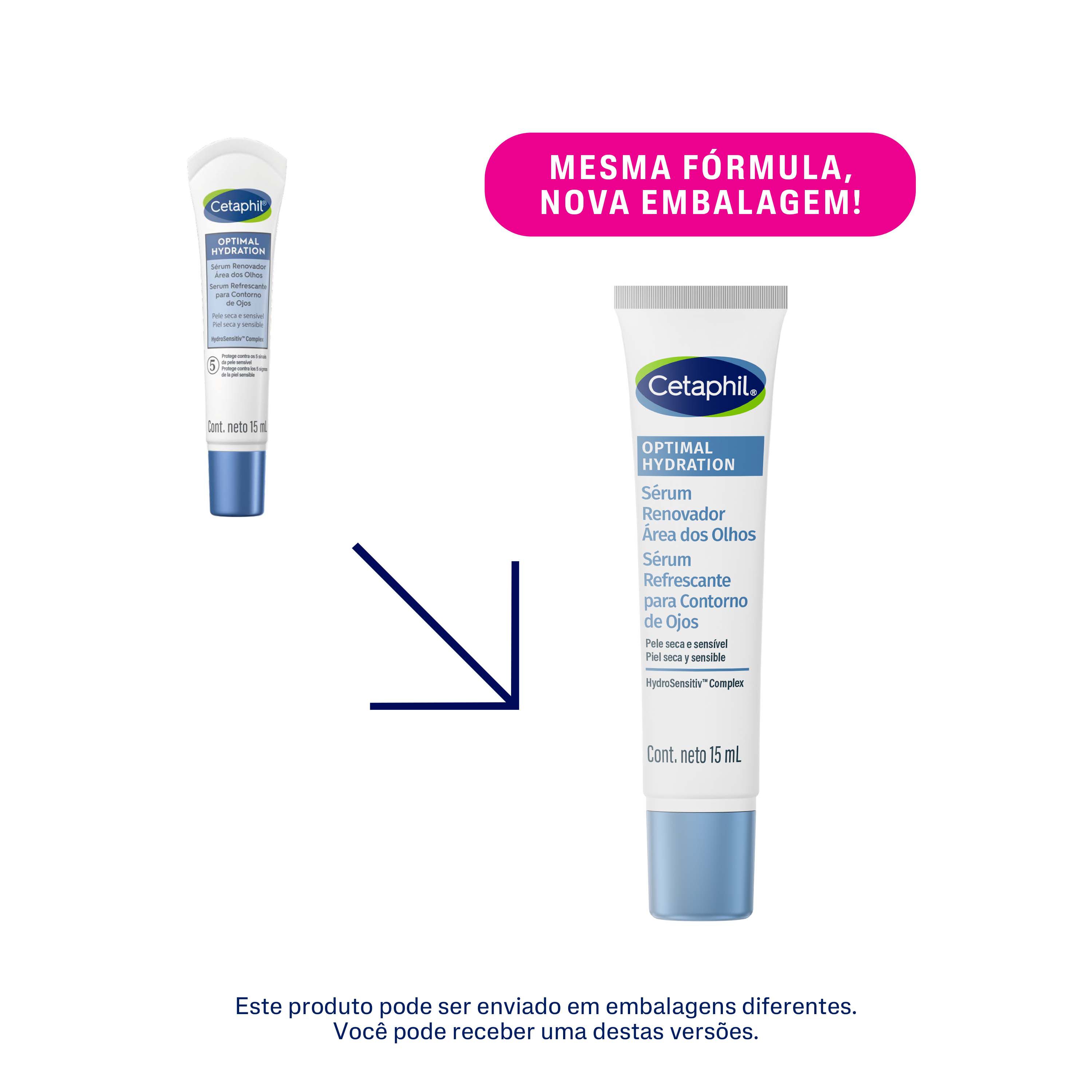 S&eacute;rum Renovador &Aacute;rea dos Olhos Optimal Hydration 15mL