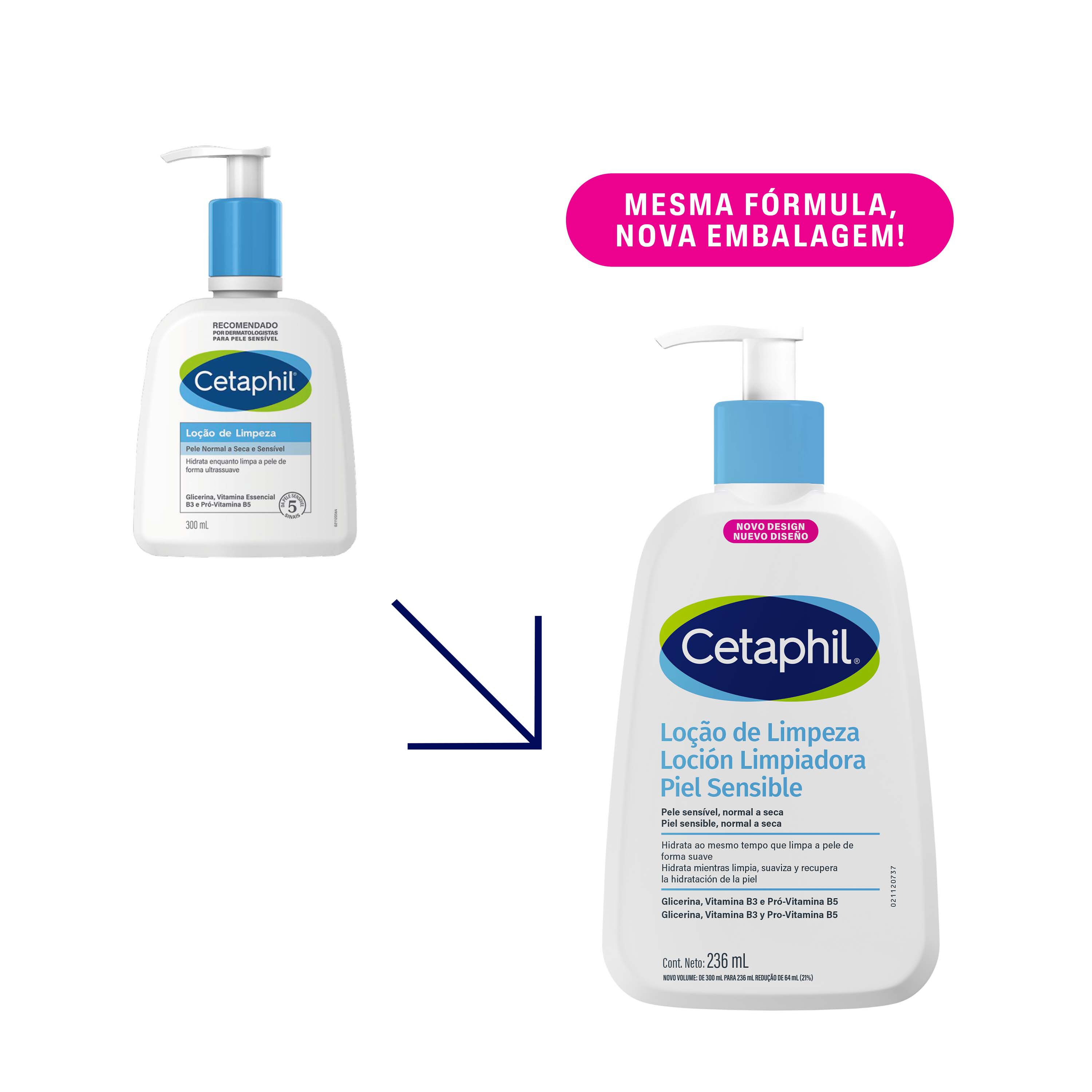 Lo&ccedil;&atilde;o de Limpeza 236mL