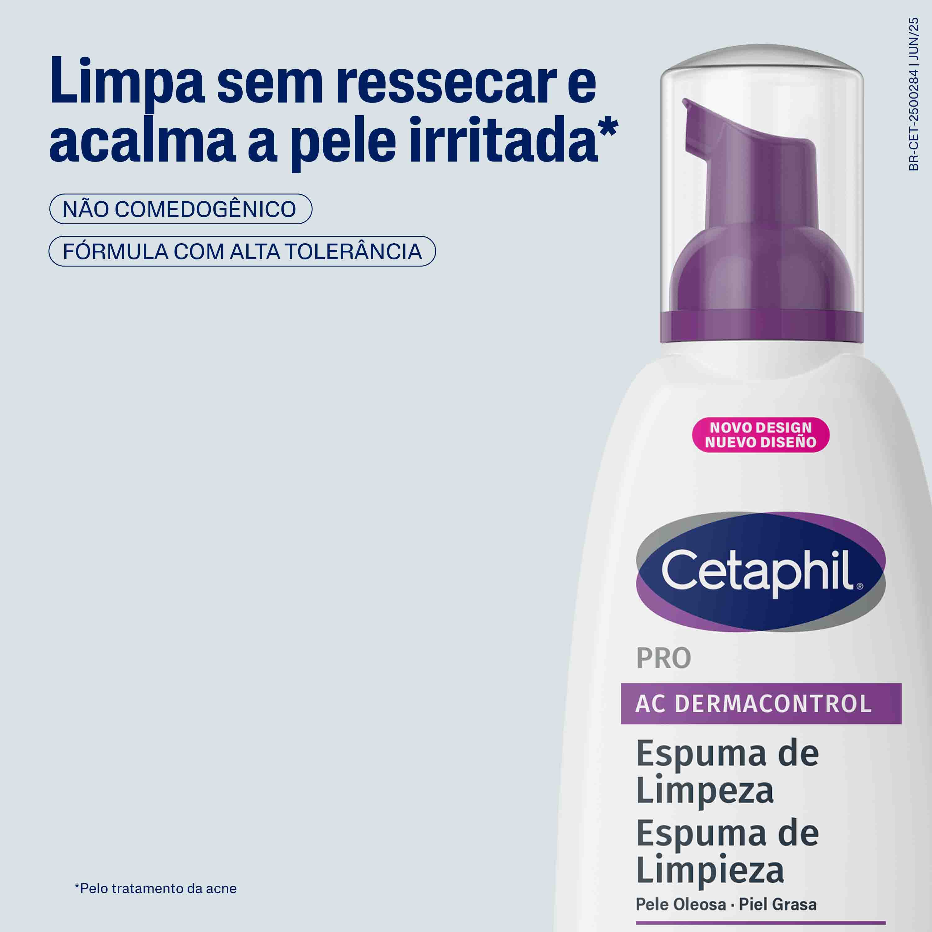 Espuma de Limpeza PRO AC Dermacontrol 236mL