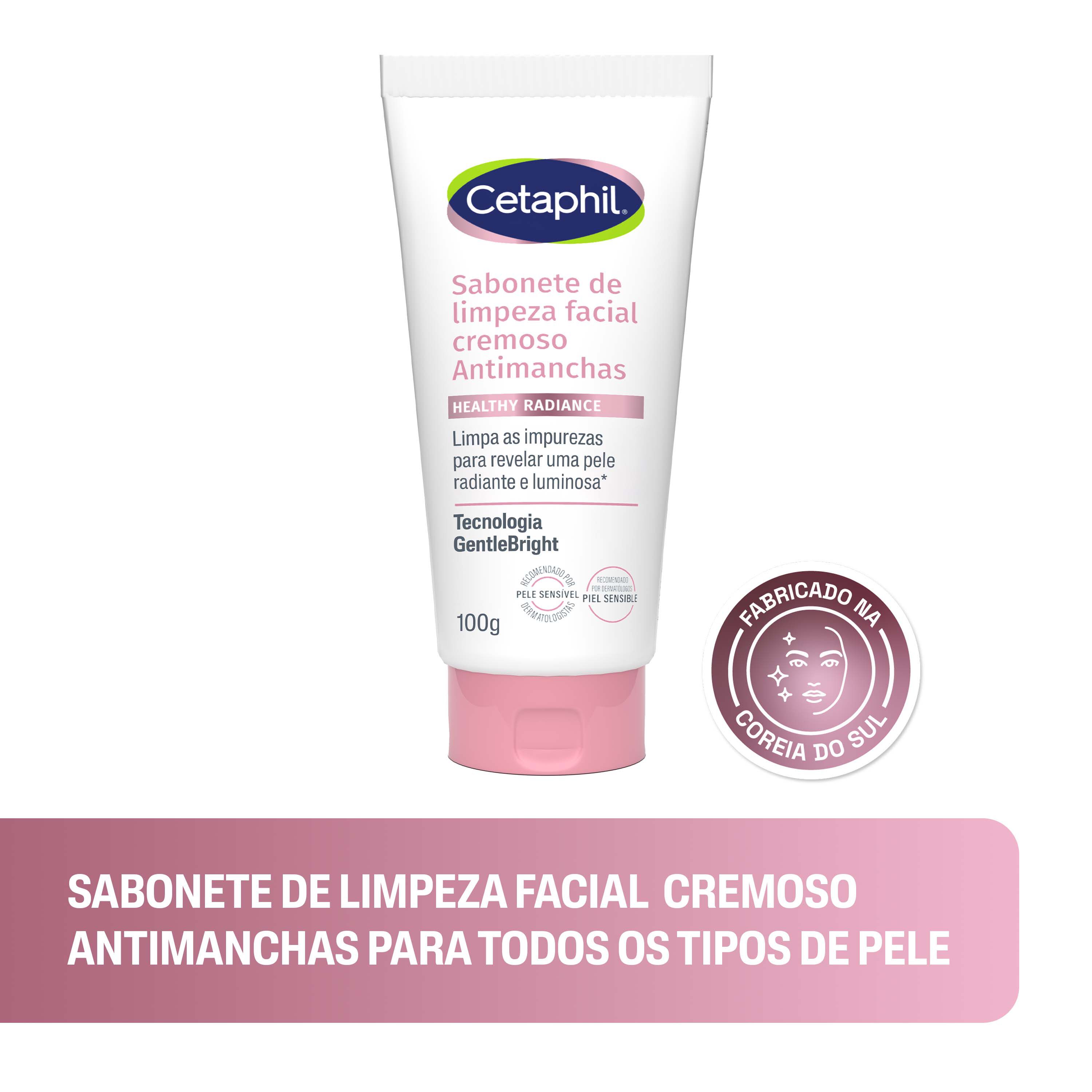 Sabonete de Limpeza Facial Cremoso Antimanchas Healthy Radiance 100g