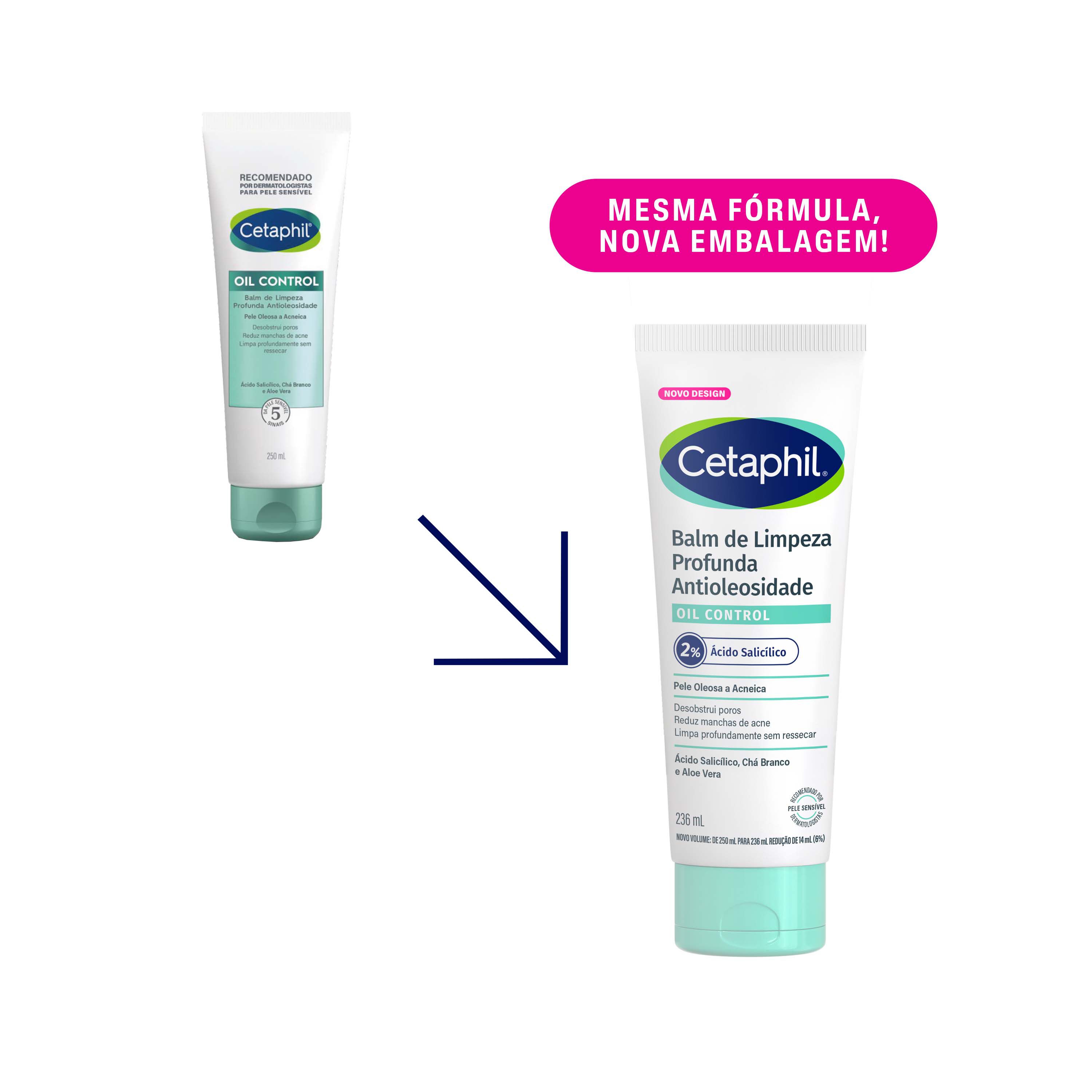 Balm de Limpeza Profunda Antioleosidade Oil Control 236mL