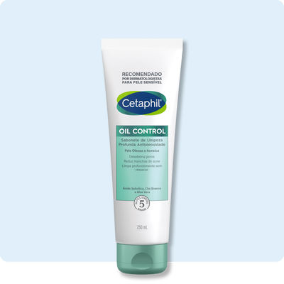 Sabonete de Limpeza Profunda Antioleosidade Cetaphil Oil Control 250mL