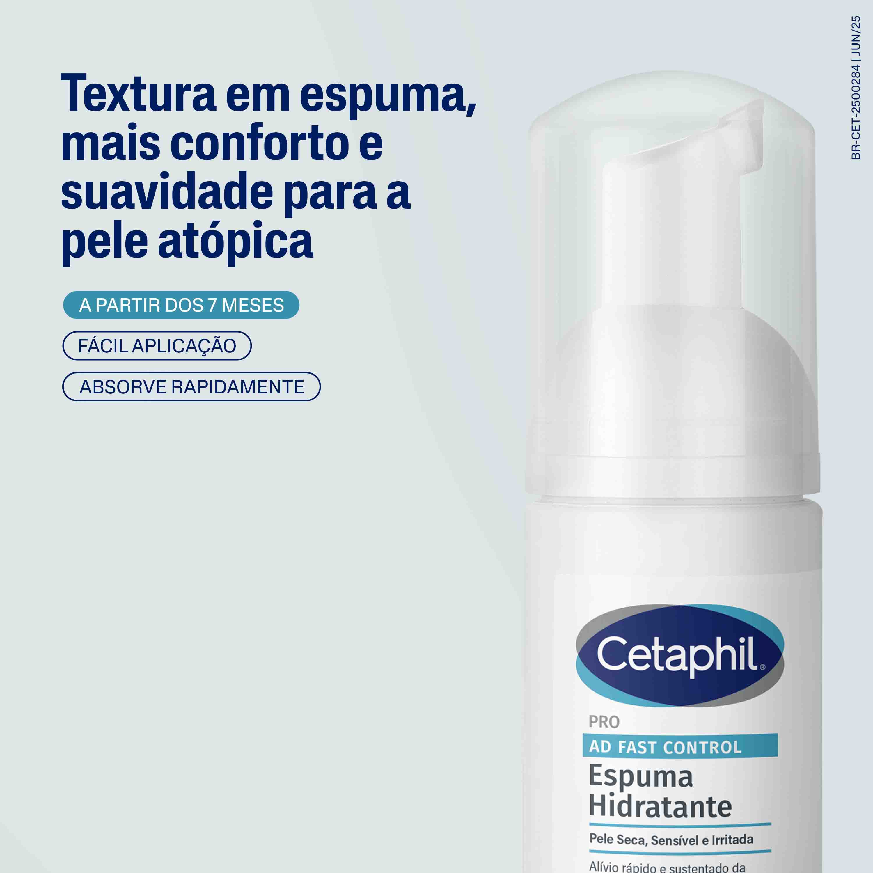 Espuma Hidratante PRO AD Fast Control 100mL