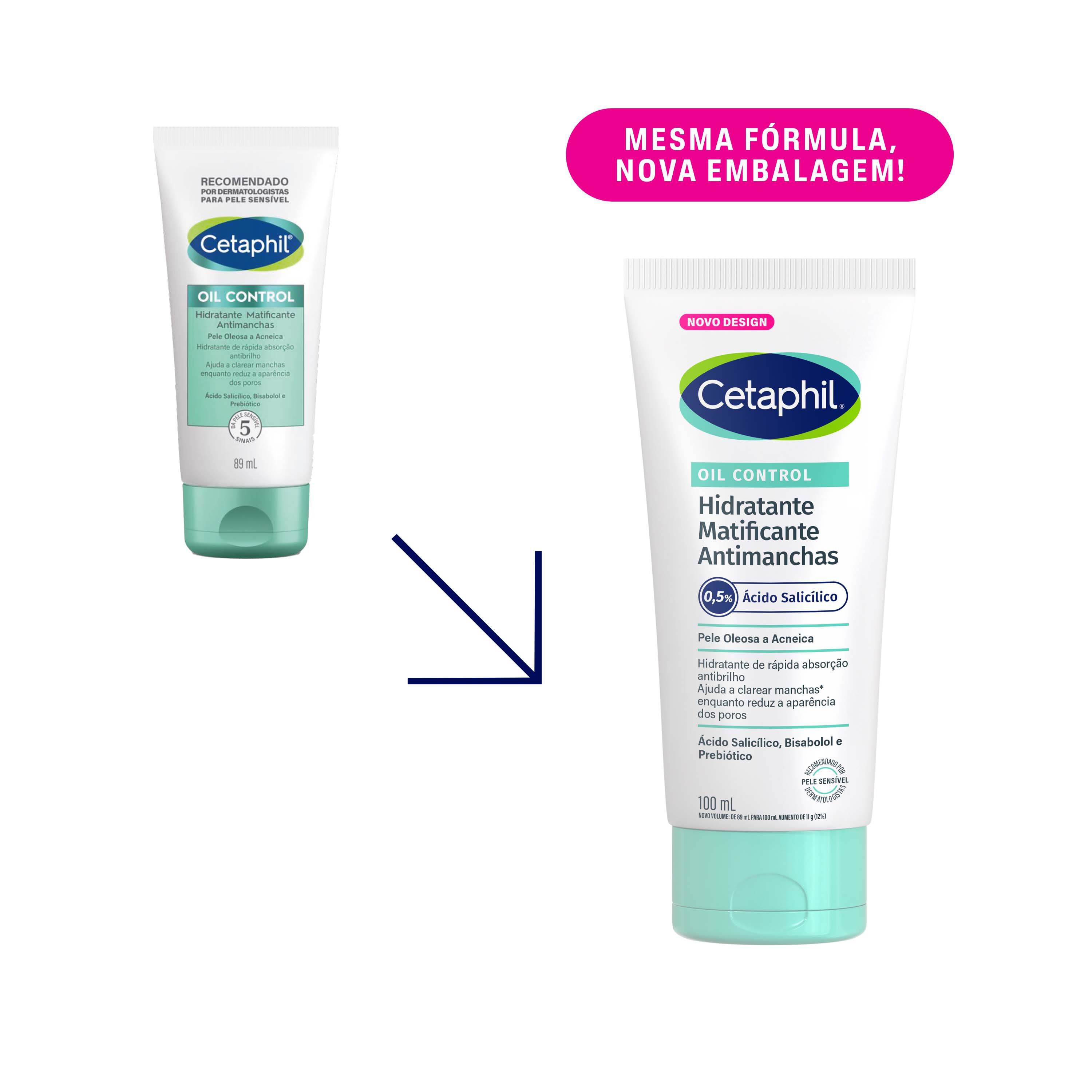 Hidratante Matificante Antimanchas Oil Control 100mL