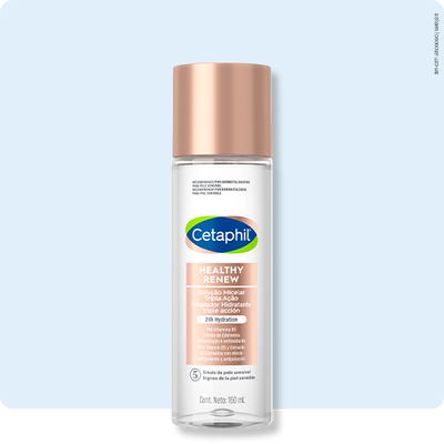 Solução Micelar Hidratante Tripla Ação Cetaphil Healthy Renew 160mL