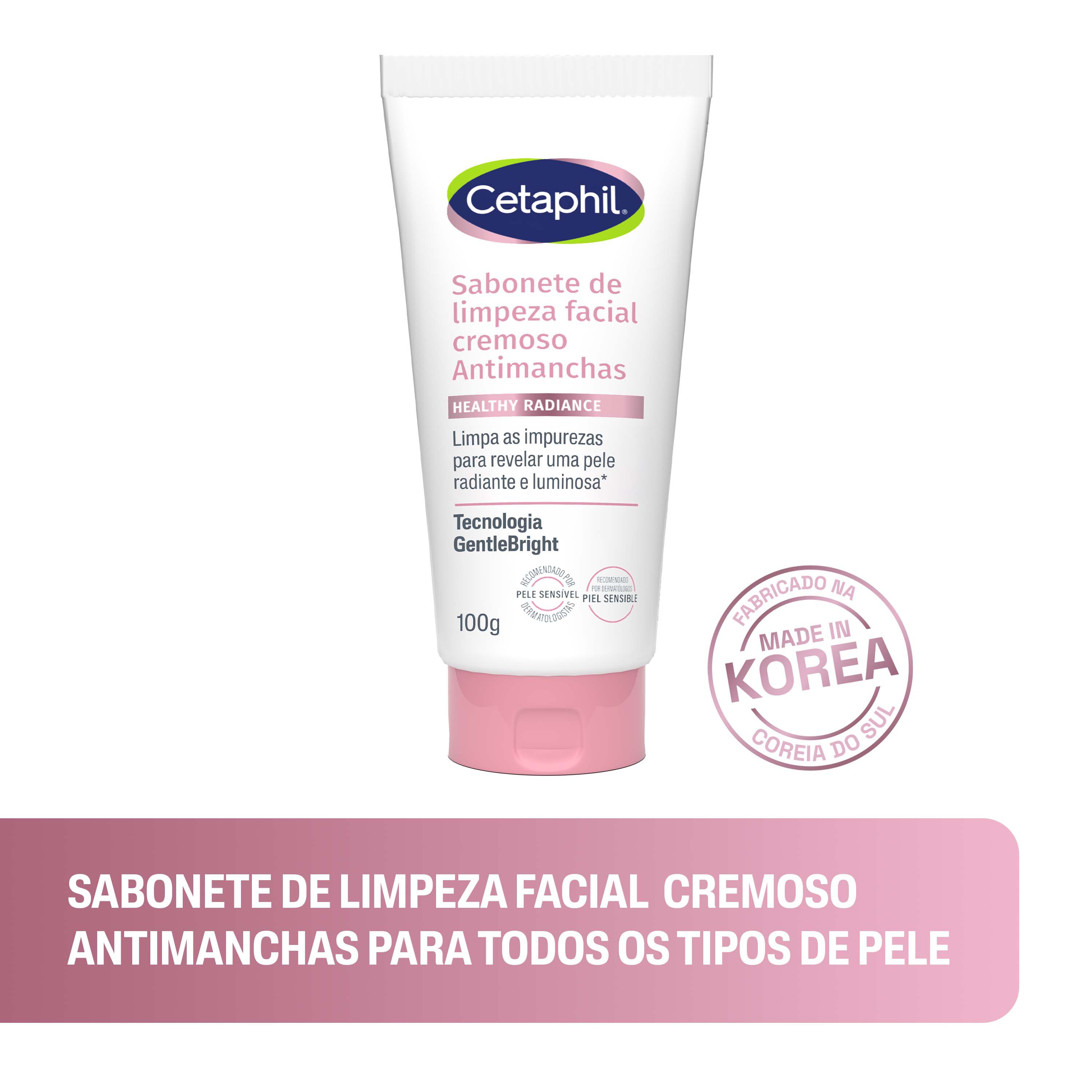 Sabonete de Limpeza Facial Cremoso Antimanchas Healthy Radiance 100g