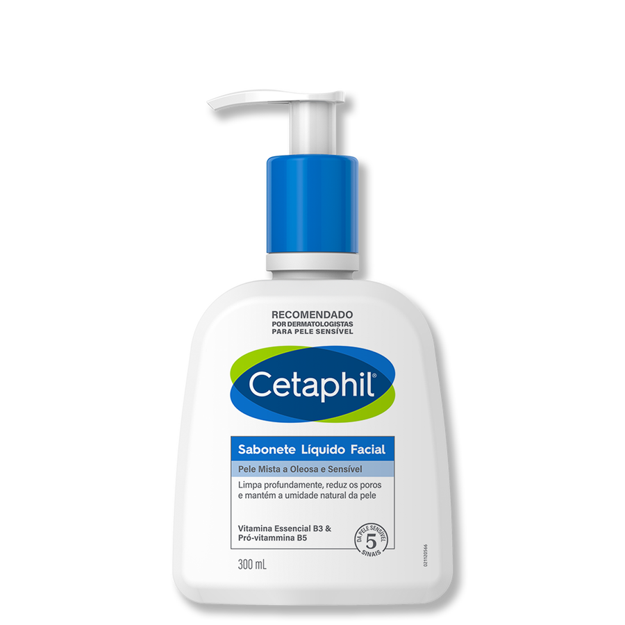 Sabonete Líquido Pele Mista e Oleosa Cetaphil 300ml