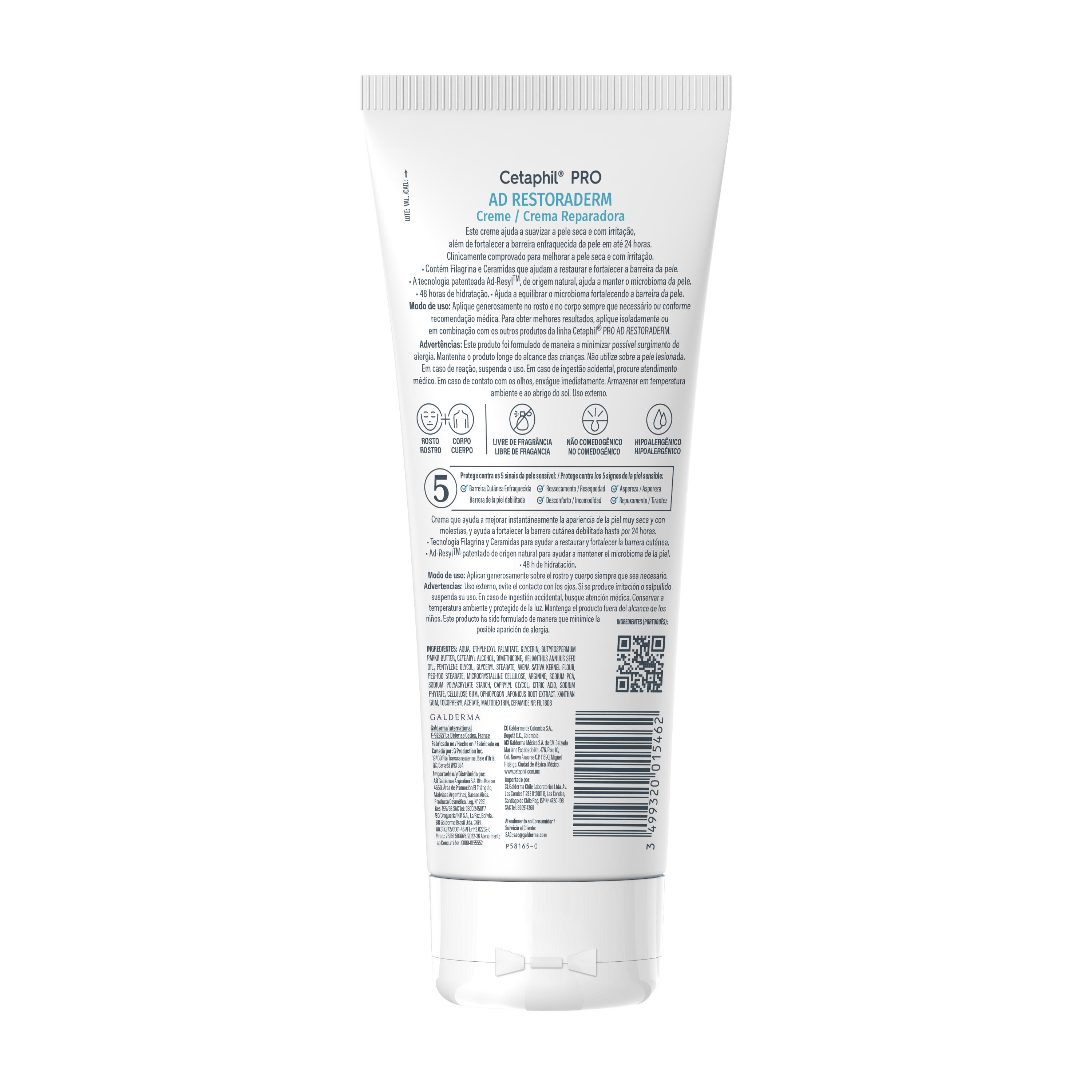 Creme Hidratante PRO AD Restoraderm 226g