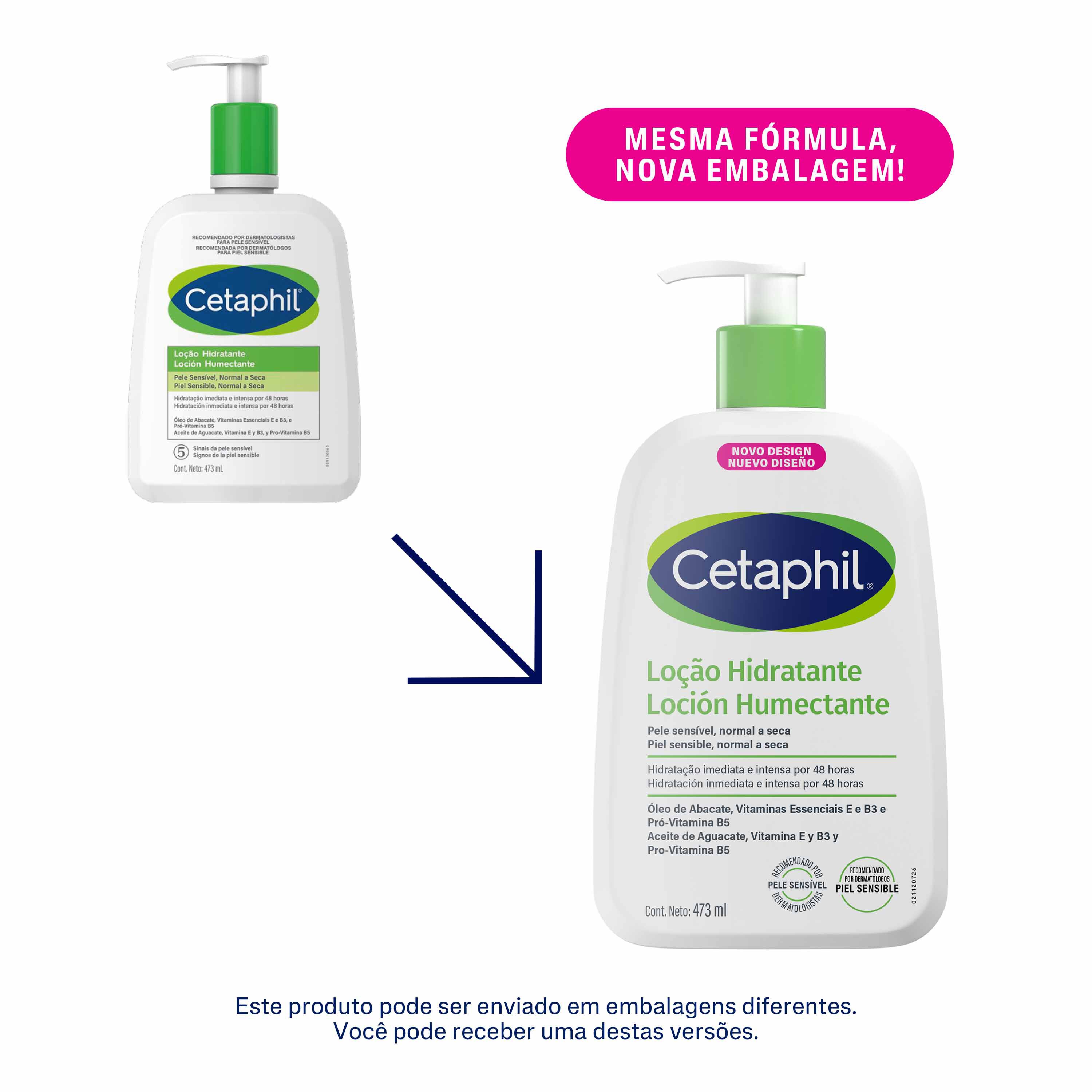 Lo&ccedil;&atilde;o Hidratante 473mL