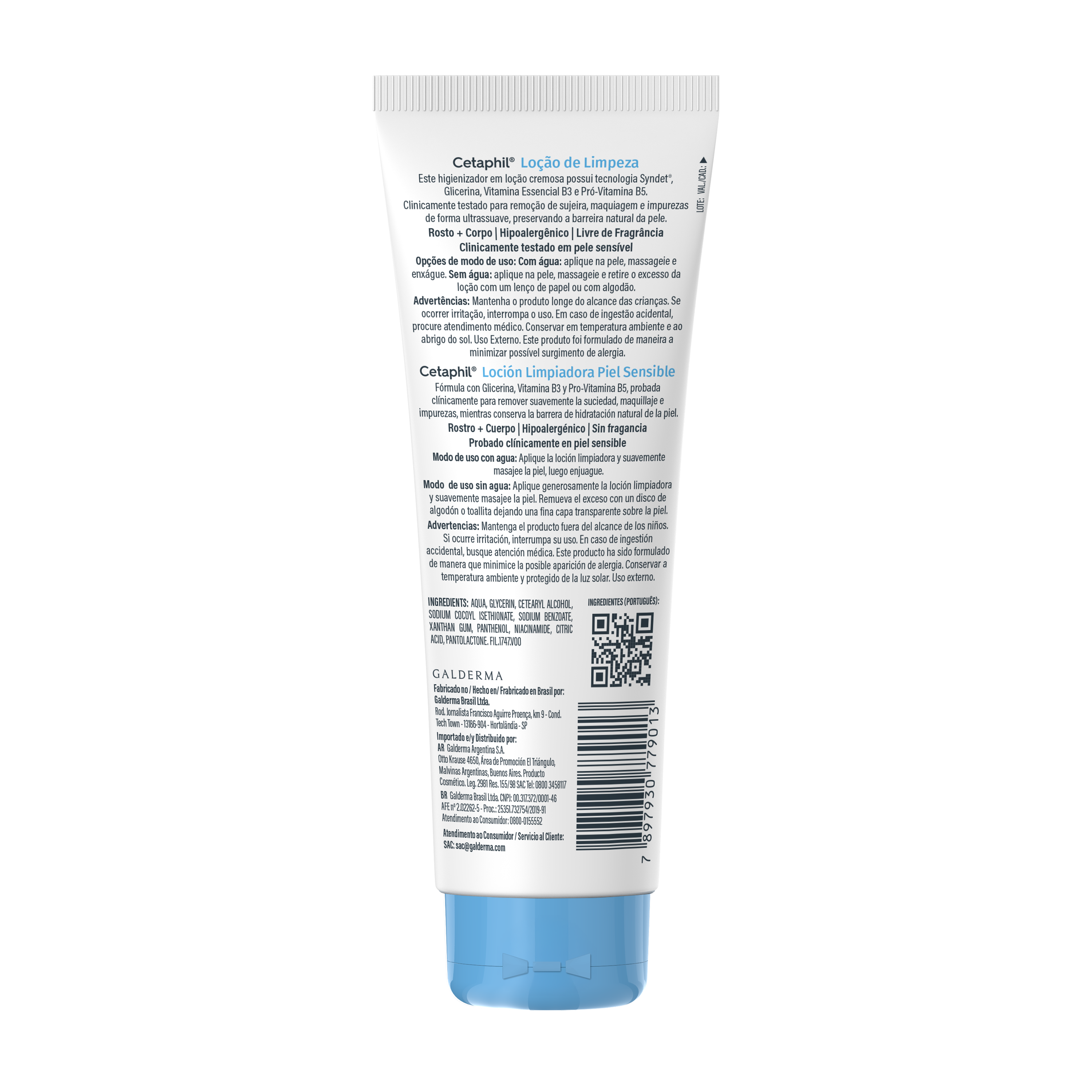 Lo&ccedil;&atilde;o de Limpeza 100mL