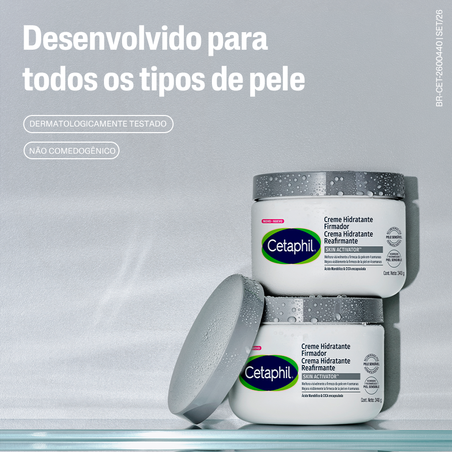 Creme Hidratante Firmador Skin Activator para todos os tipos de pele