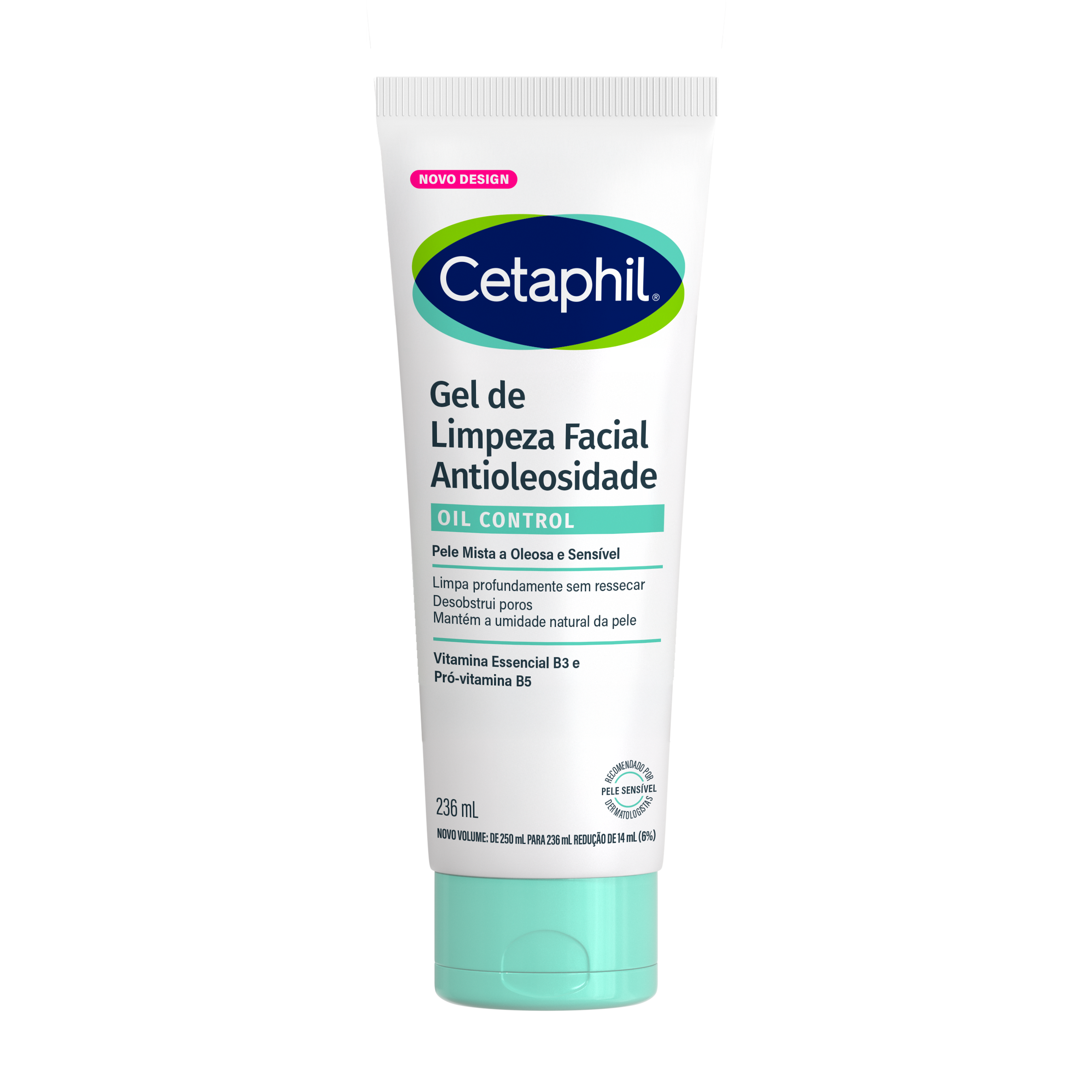 Gel de Limpeza Facial Antioleosidade Oil Control 236mL