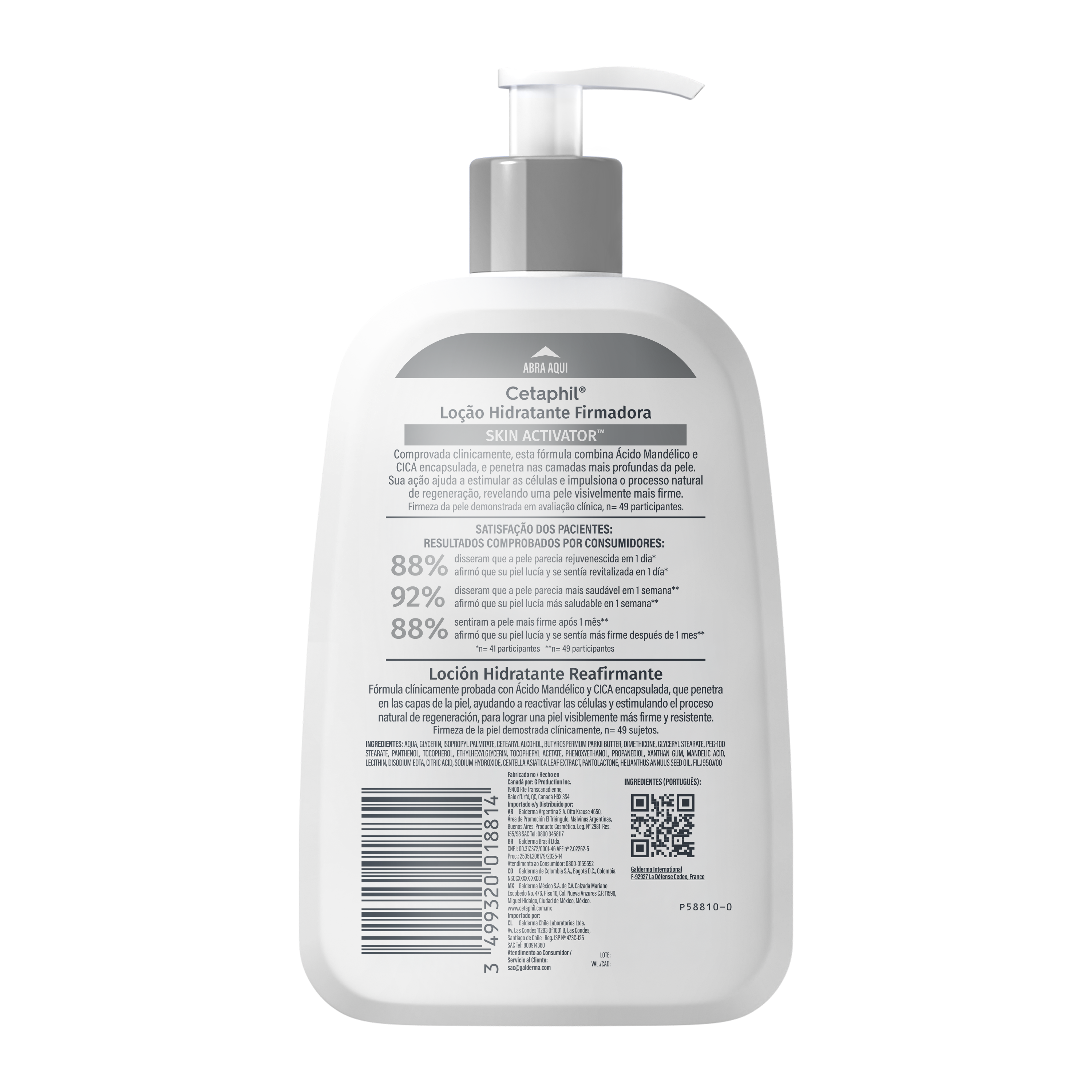  Lo&ccedil;&atilde;o Firmadora Skin Activator Cetaphil verso