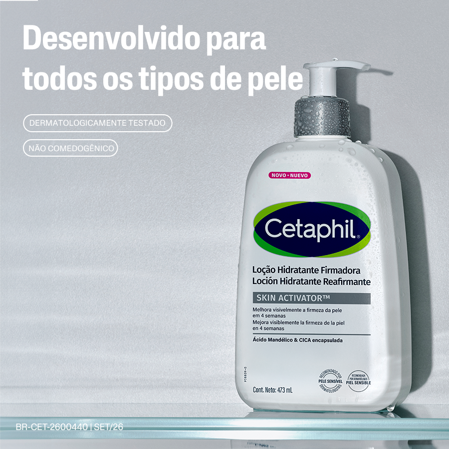  Lo&ccedil;&atilde;o Firmadora Skin Activator Cetaphil
