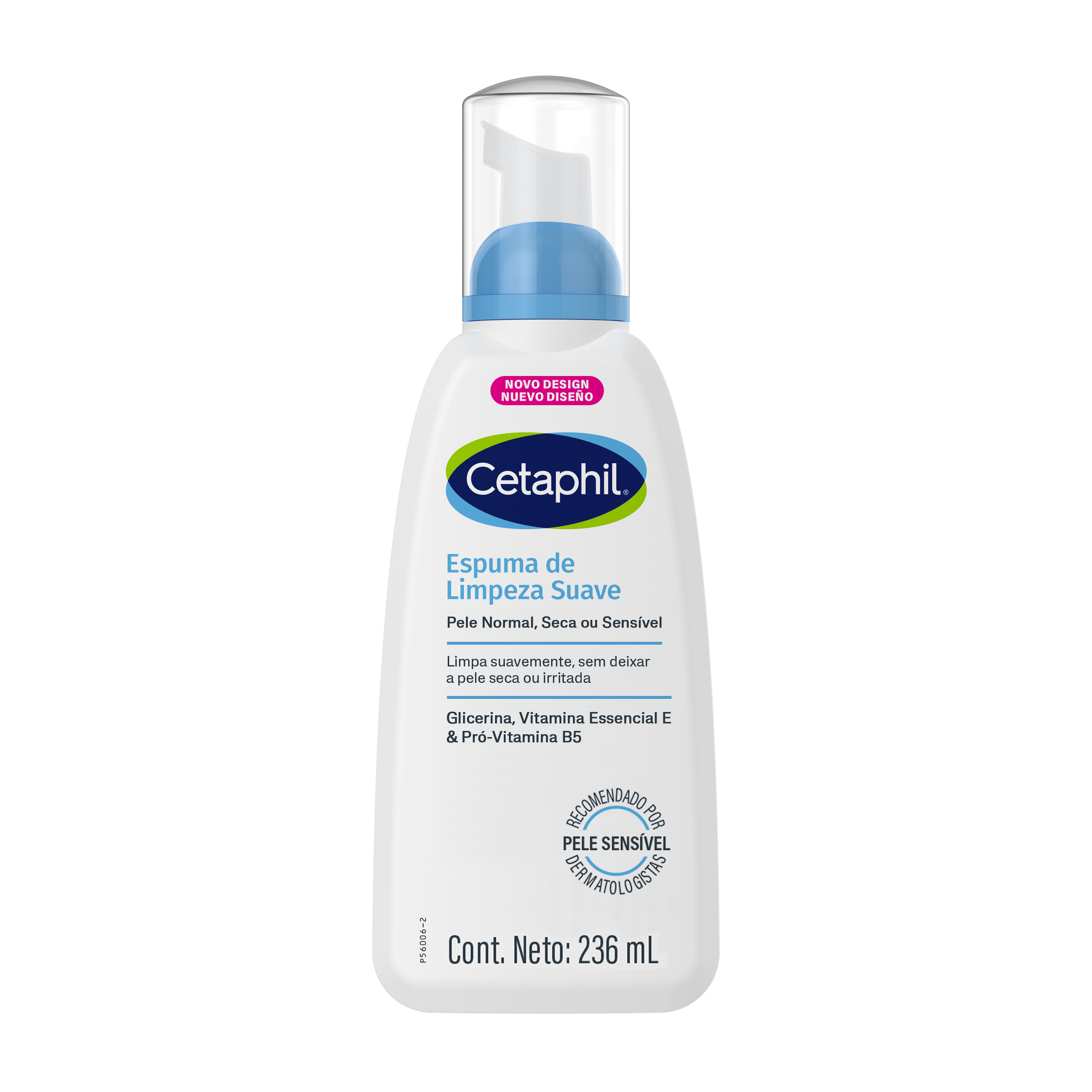 Espuma de Limpeza Suave 236mL