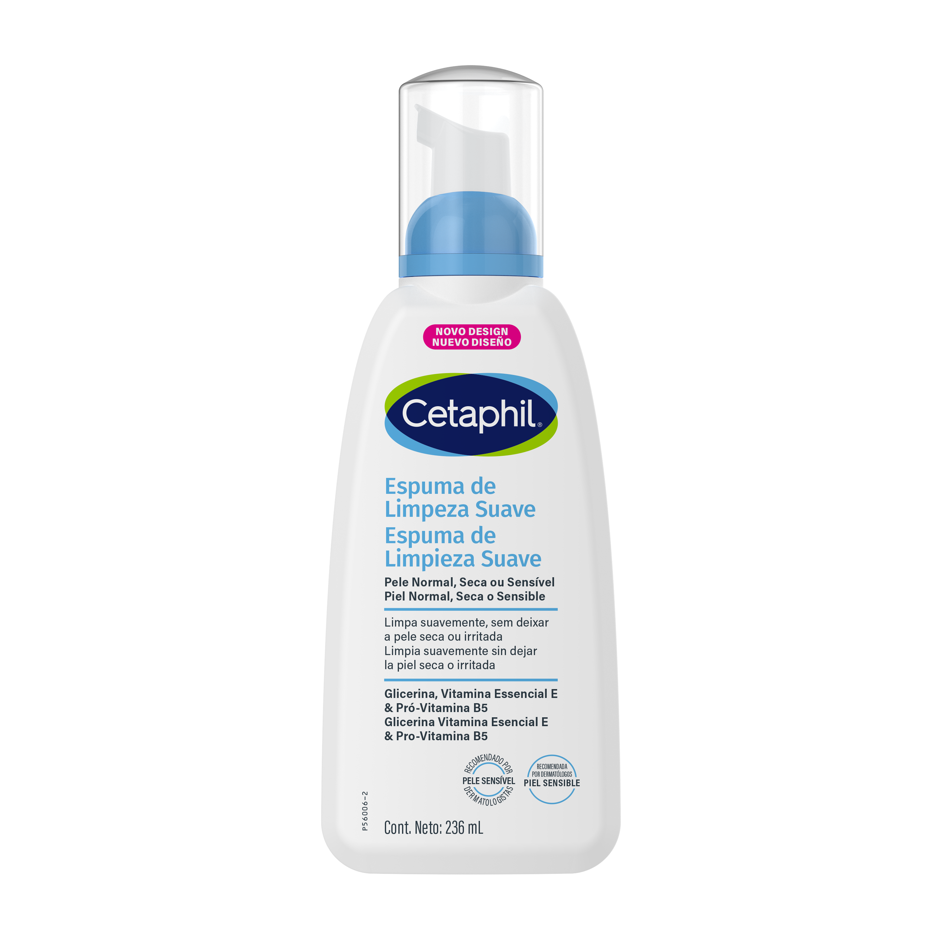 Espuma de Limpeza Suave 236mL