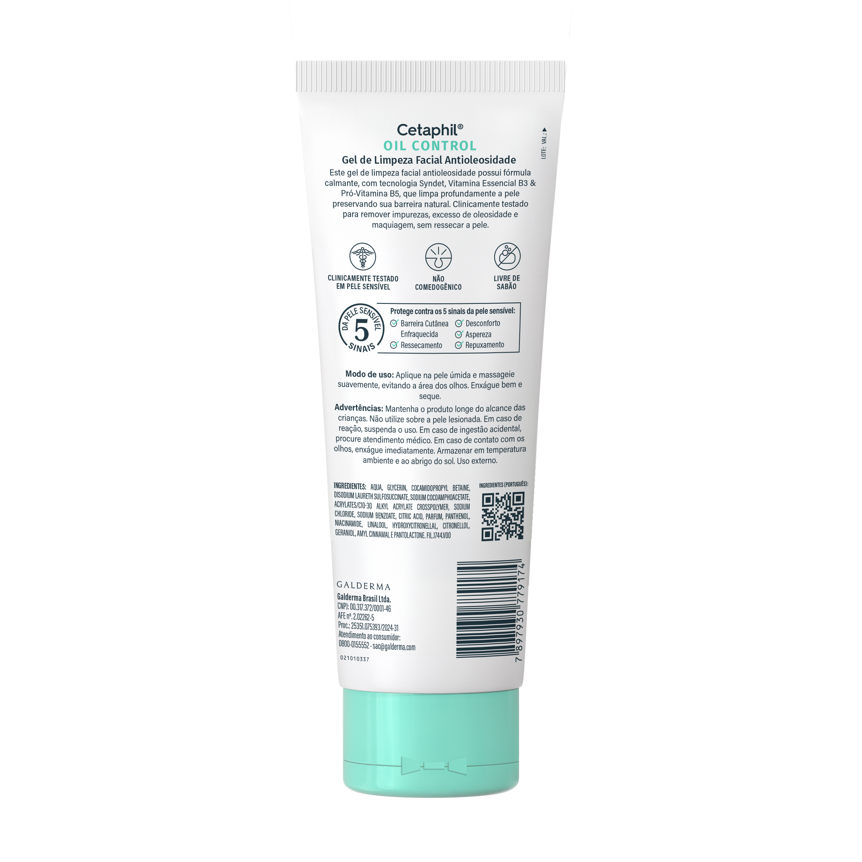 Gel de Limpeza Facial Antioleosidade Oil Control 236mL