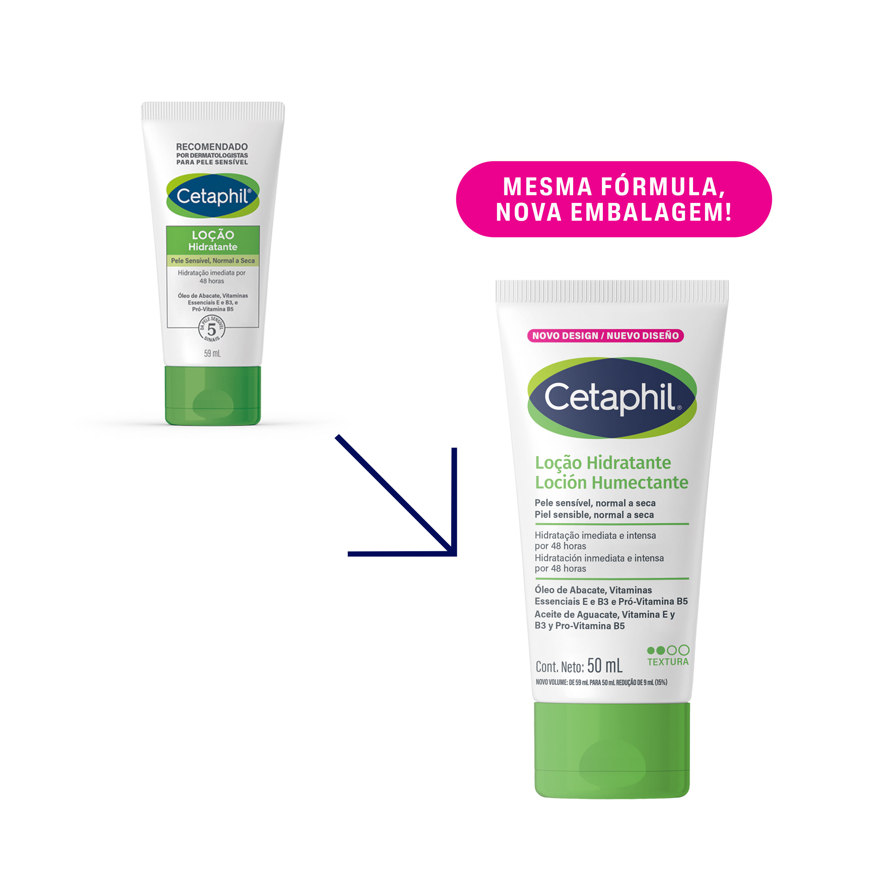Lo&ccedil;&atilde;o Hidratante Travel Size 50mL