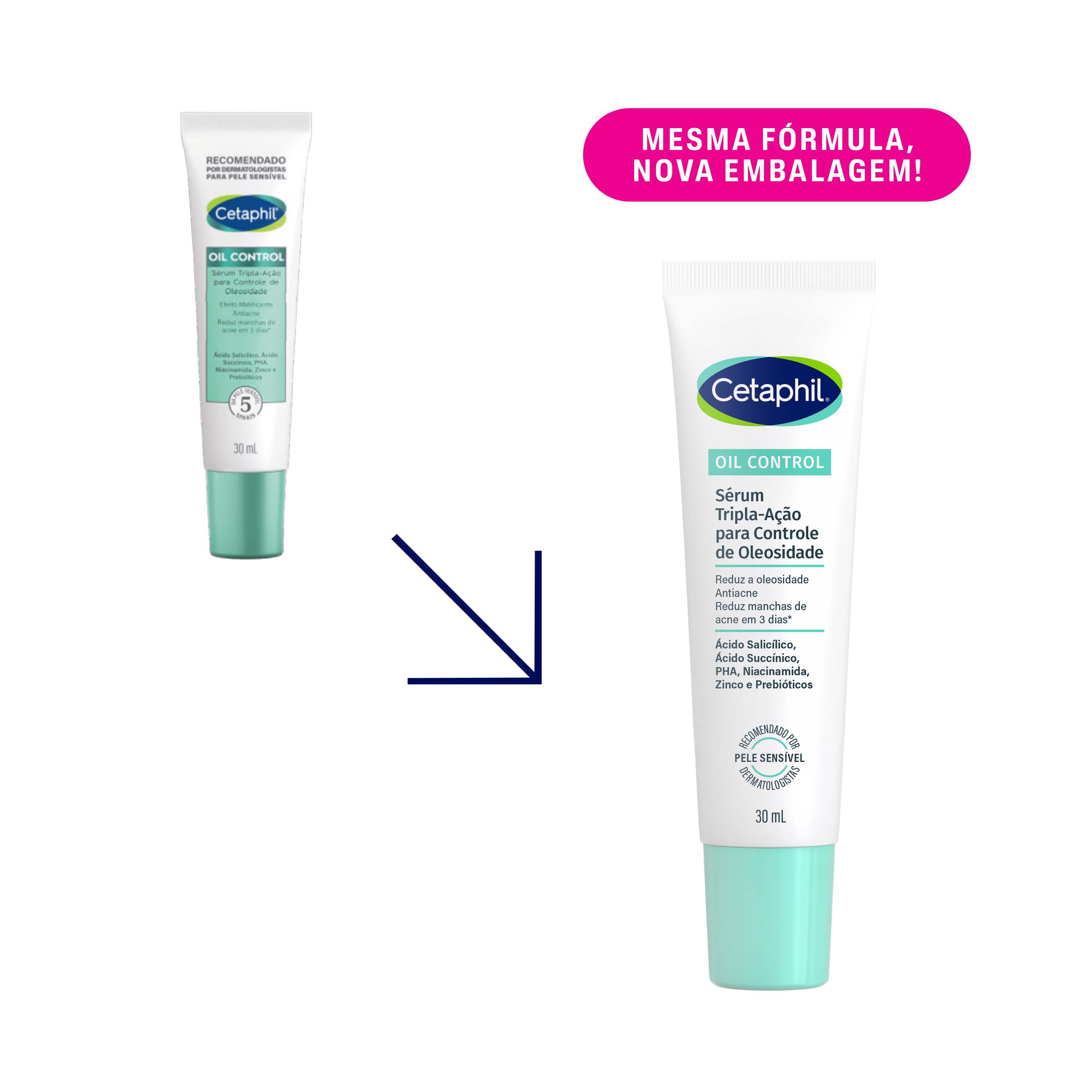 S&eacute;rum Tripla-a&ccedil;&atilde;o para Controle de Oleosidade Oil Control 30mL