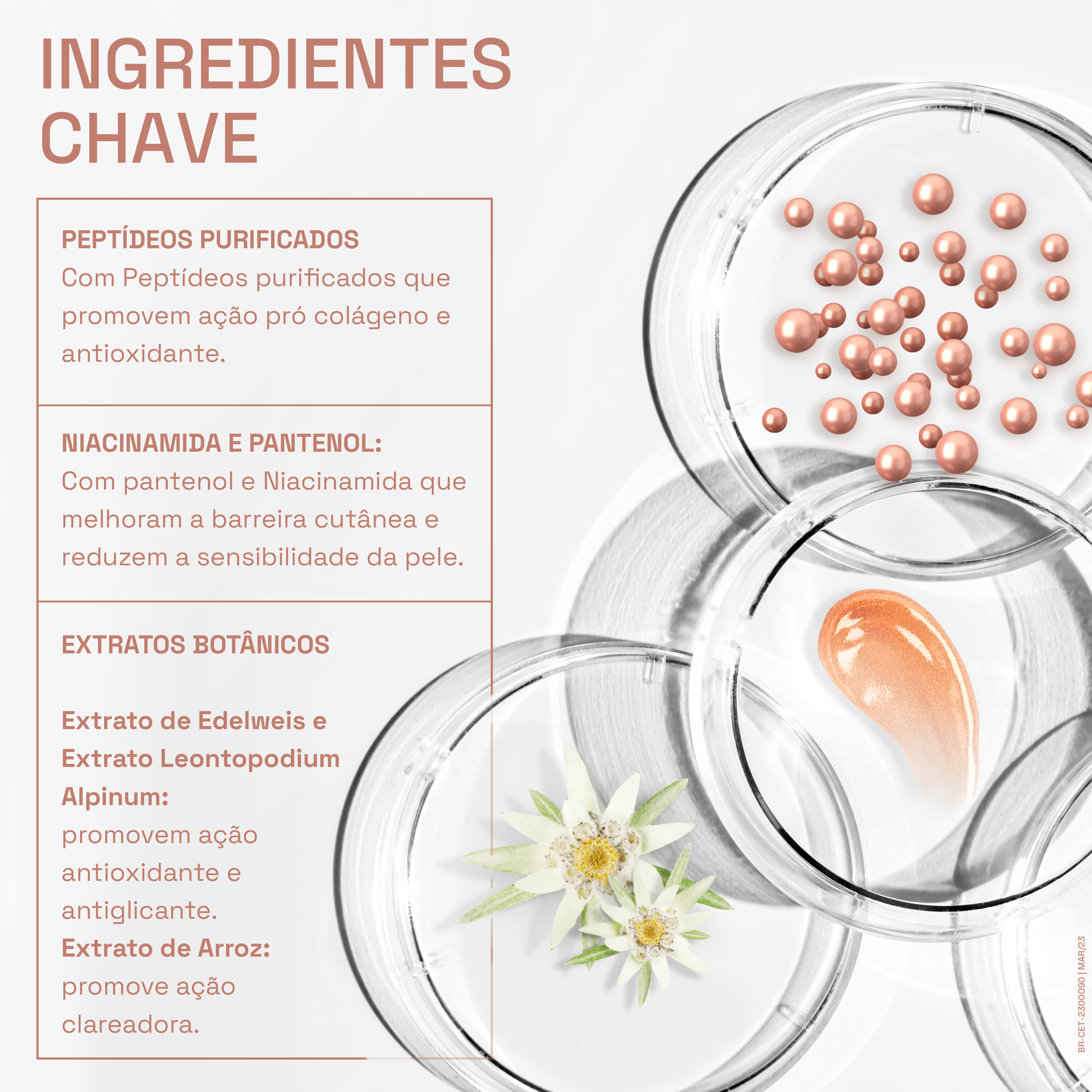 Solução Micelar Tripla Ação Healthy Renew 160mL 
                    Ingredients